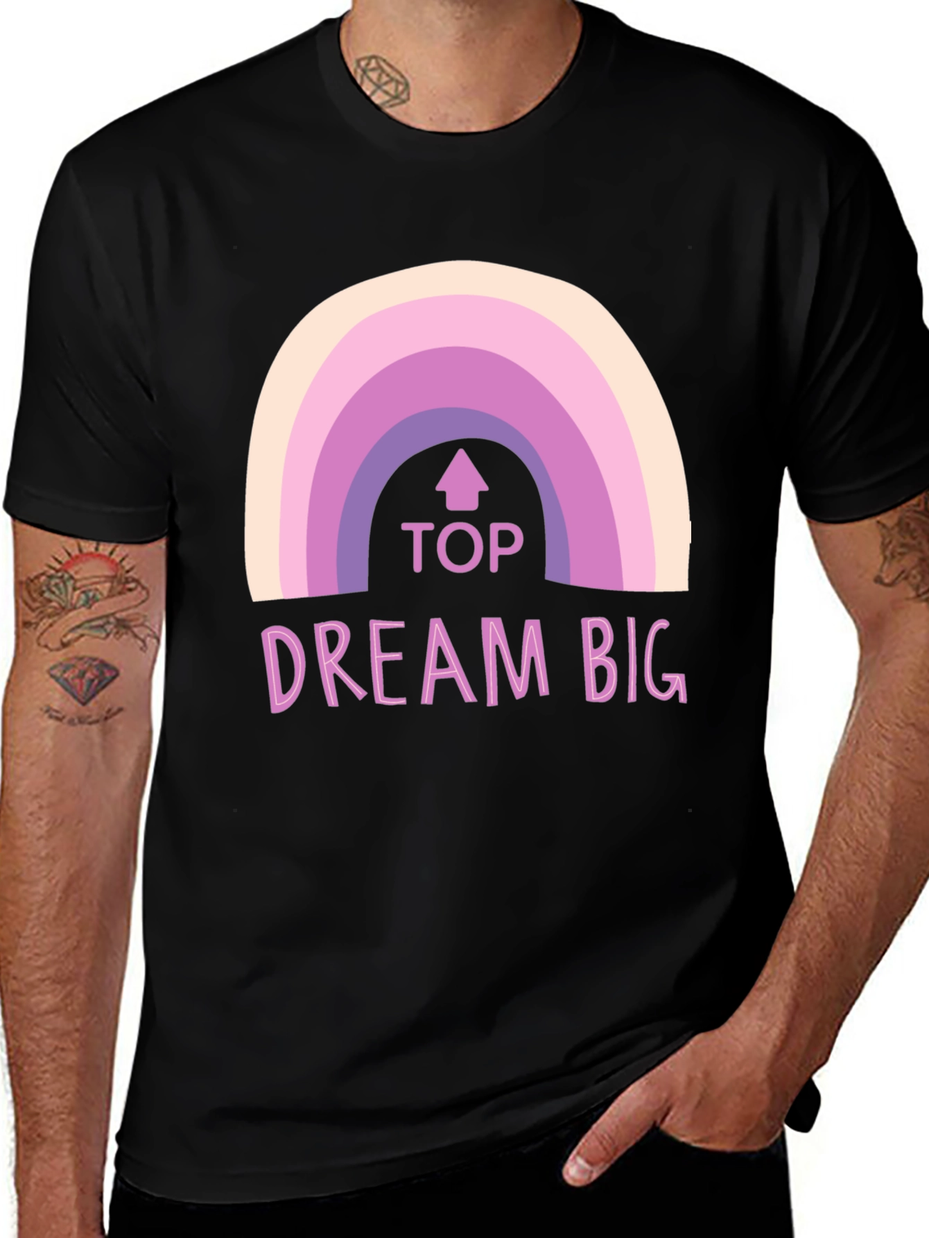 Dream Big Graphic Tee - Stylish Comfort