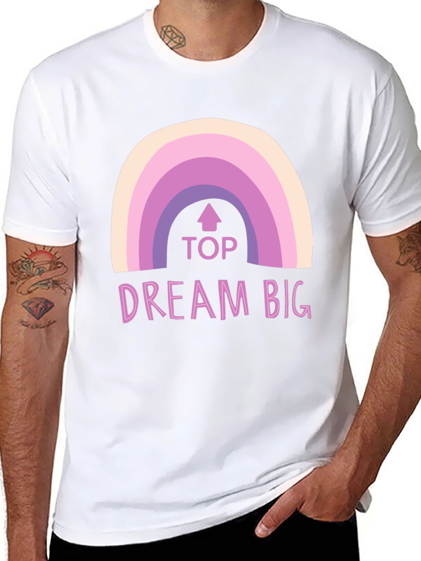 Dream Big Graphic Tee - Stylish Comfort