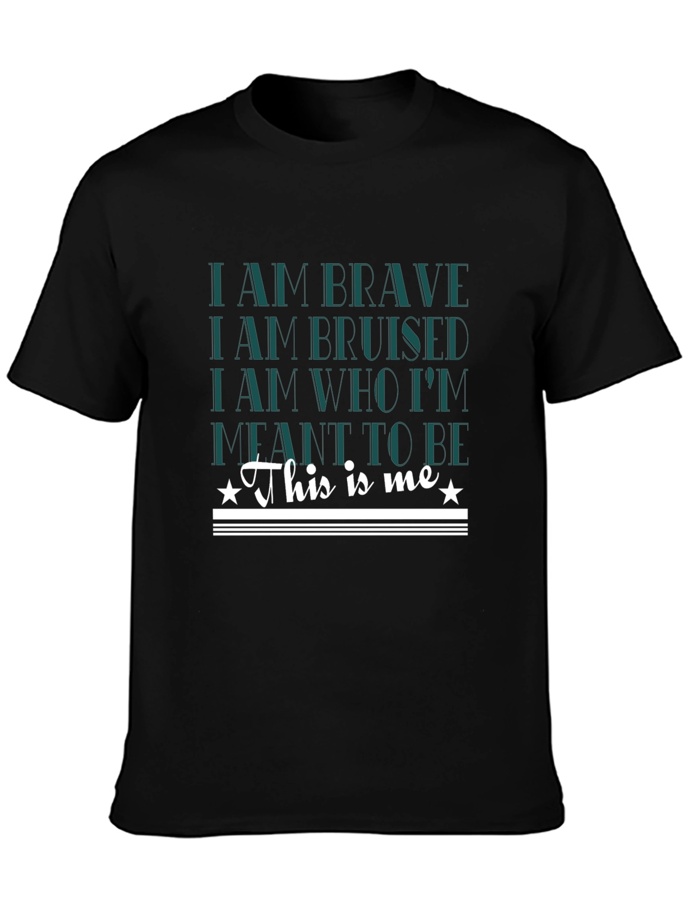 Brave Bruised T-Shirt - This Is Me