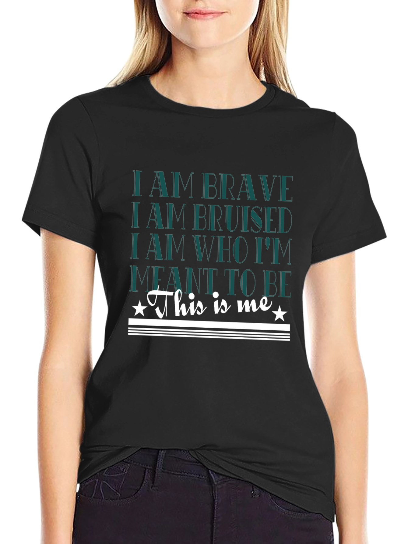 Brave Bruised T-Shirt - This Is Me