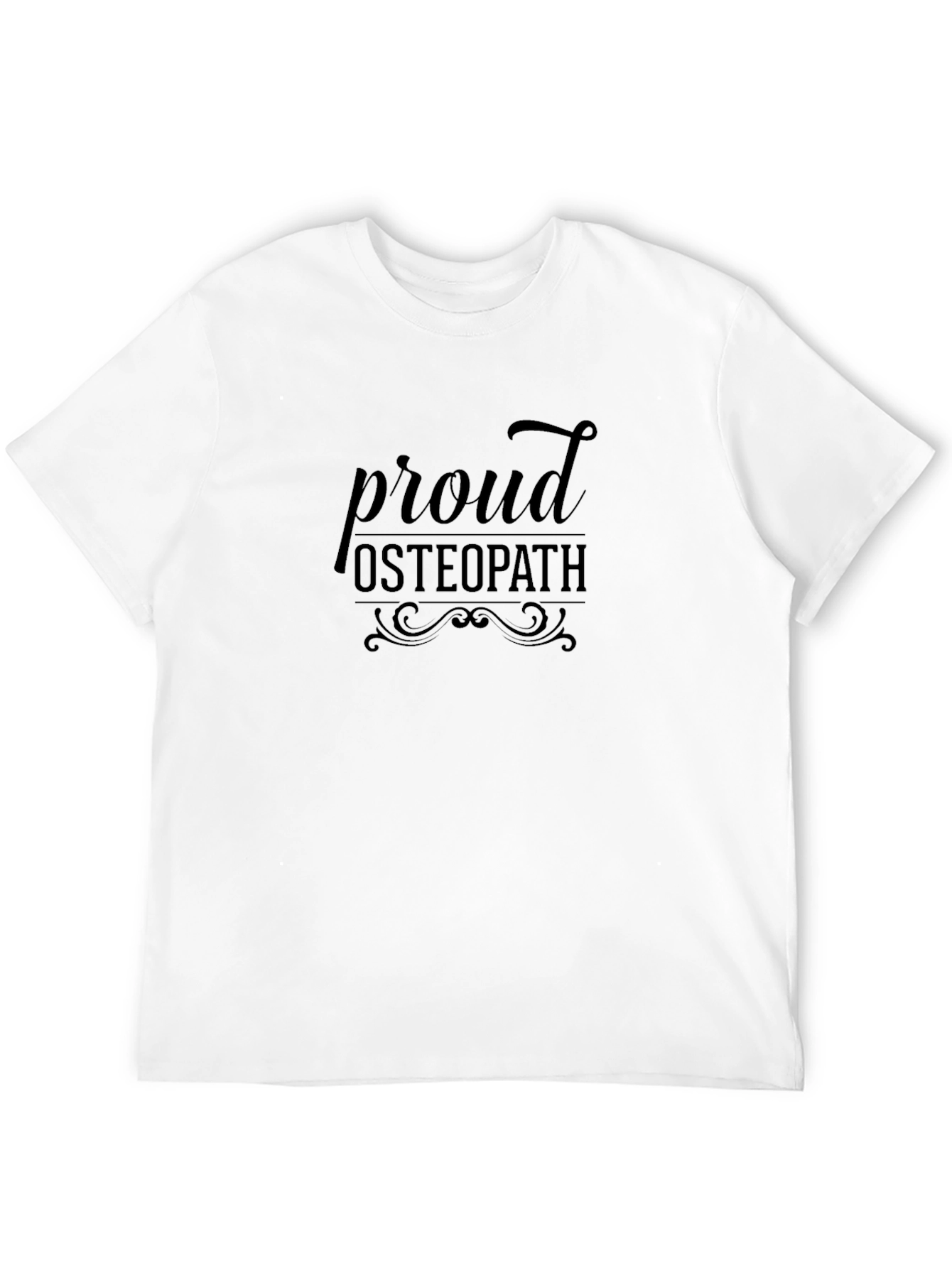 Proud Osteopath Black T-Shirt