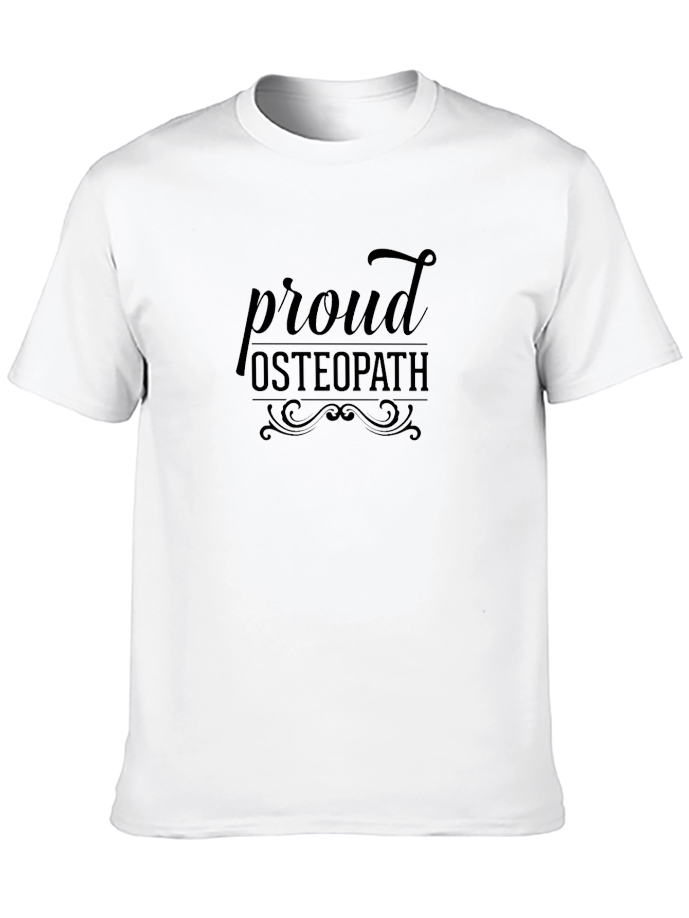 Proud Osteopath Black T-Shirt