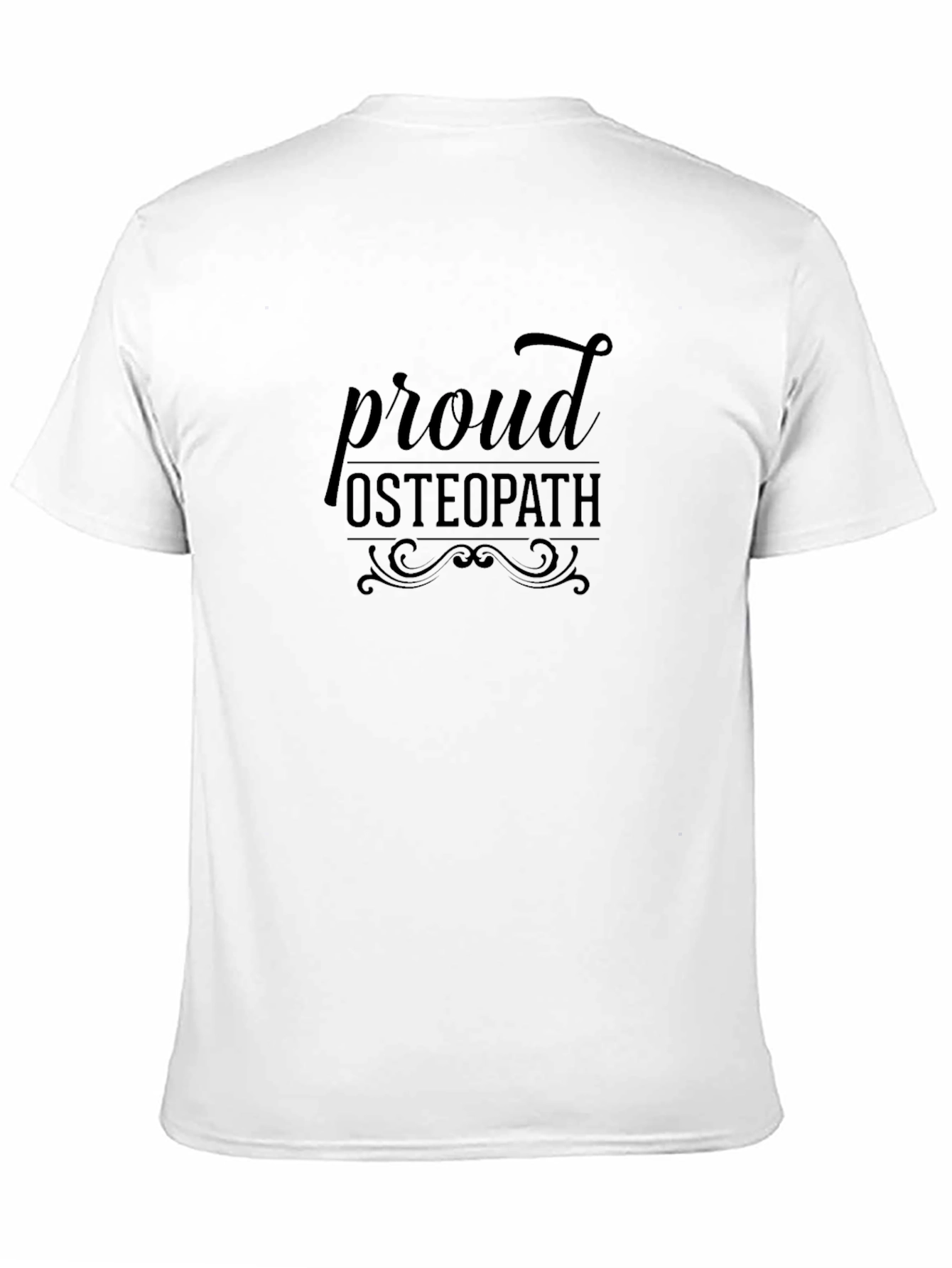 Proud Osteopath Black T-Shirt