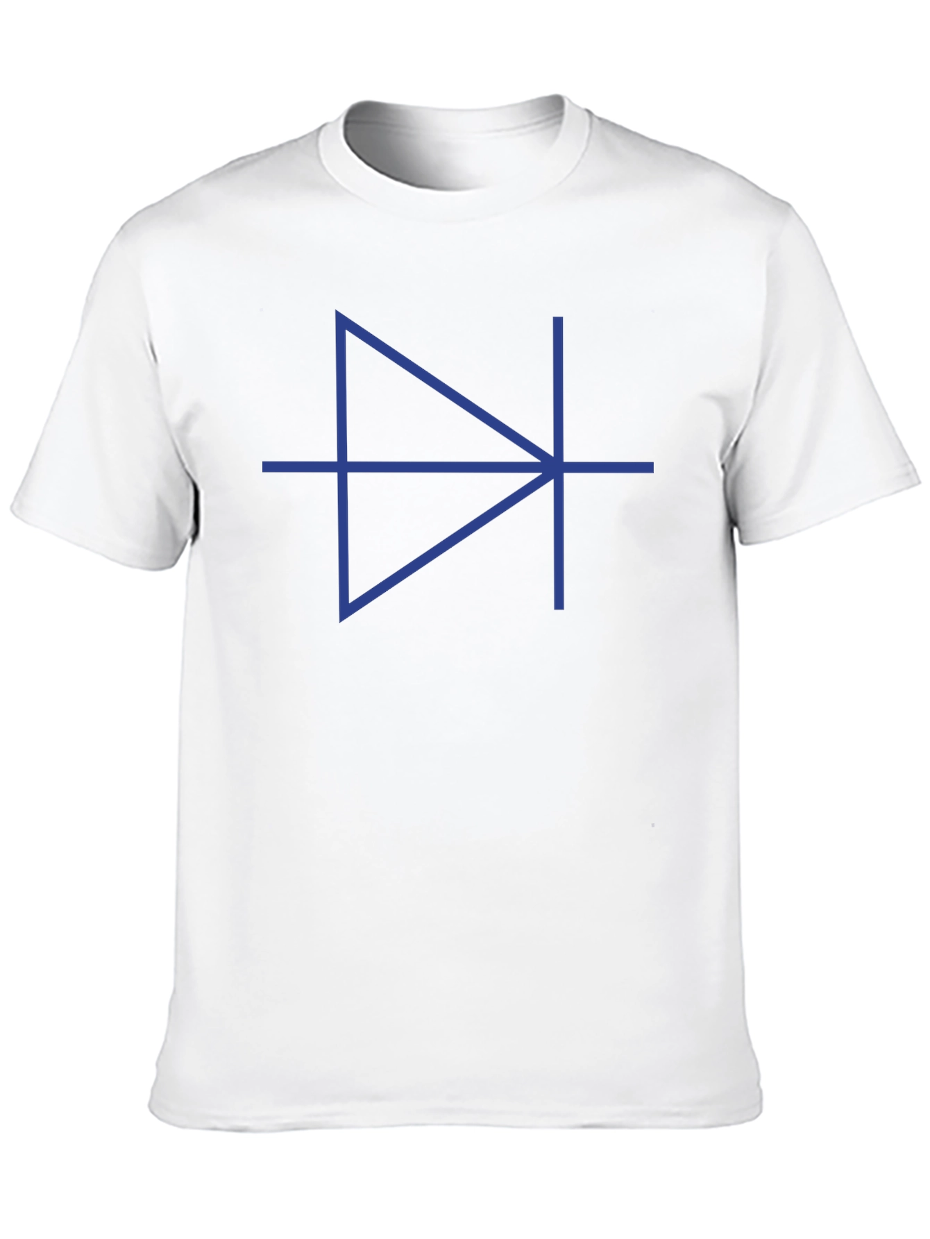 Diode Circuit Symbol Black T-Shirt