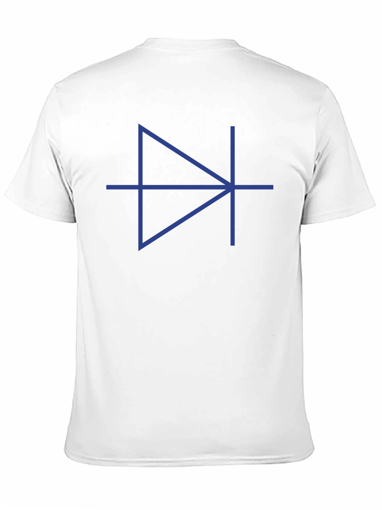 Diode Circuit Symbol Black T-Shirt