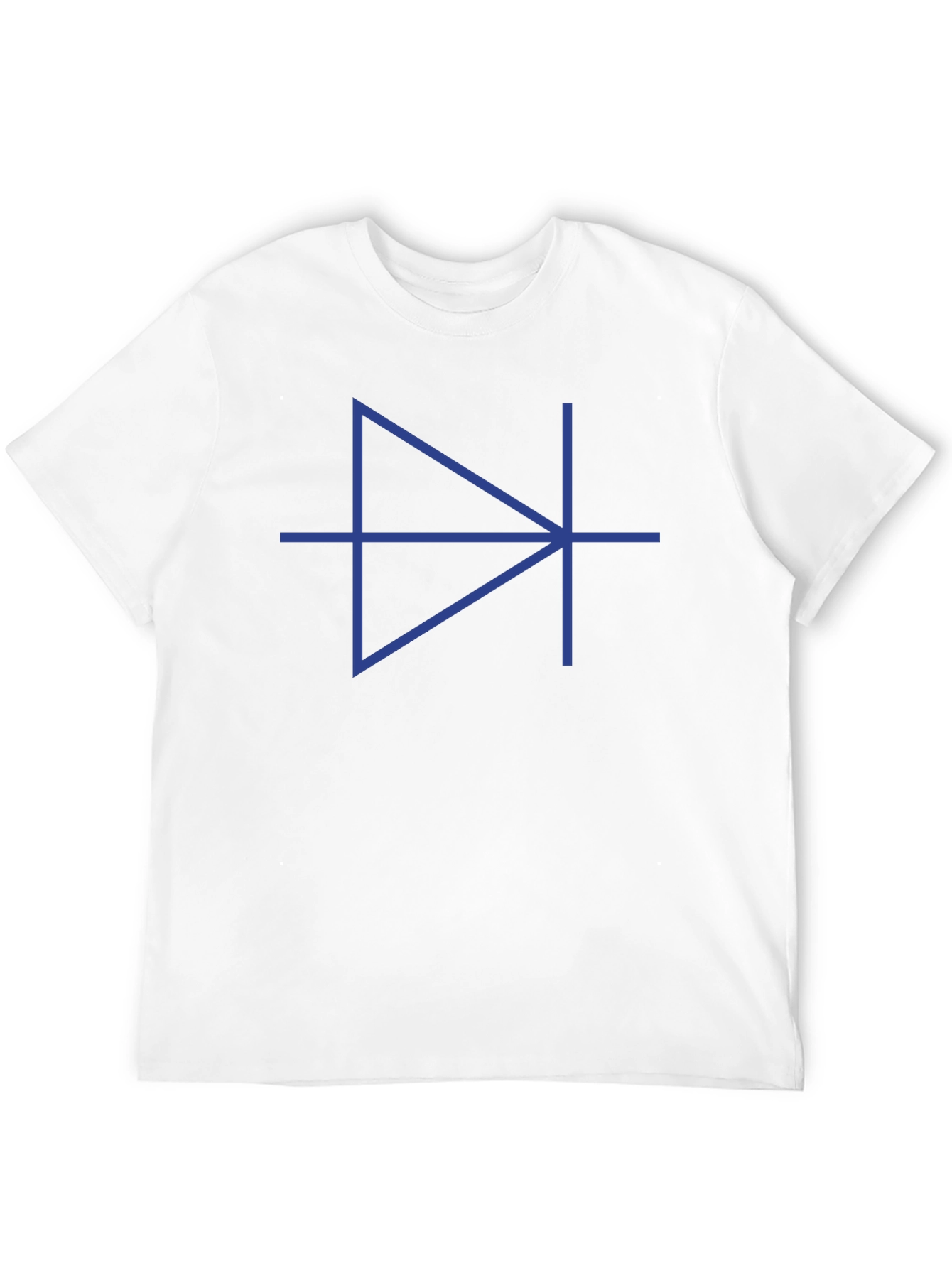 Diode Circuit Symbol Black T-Shirt