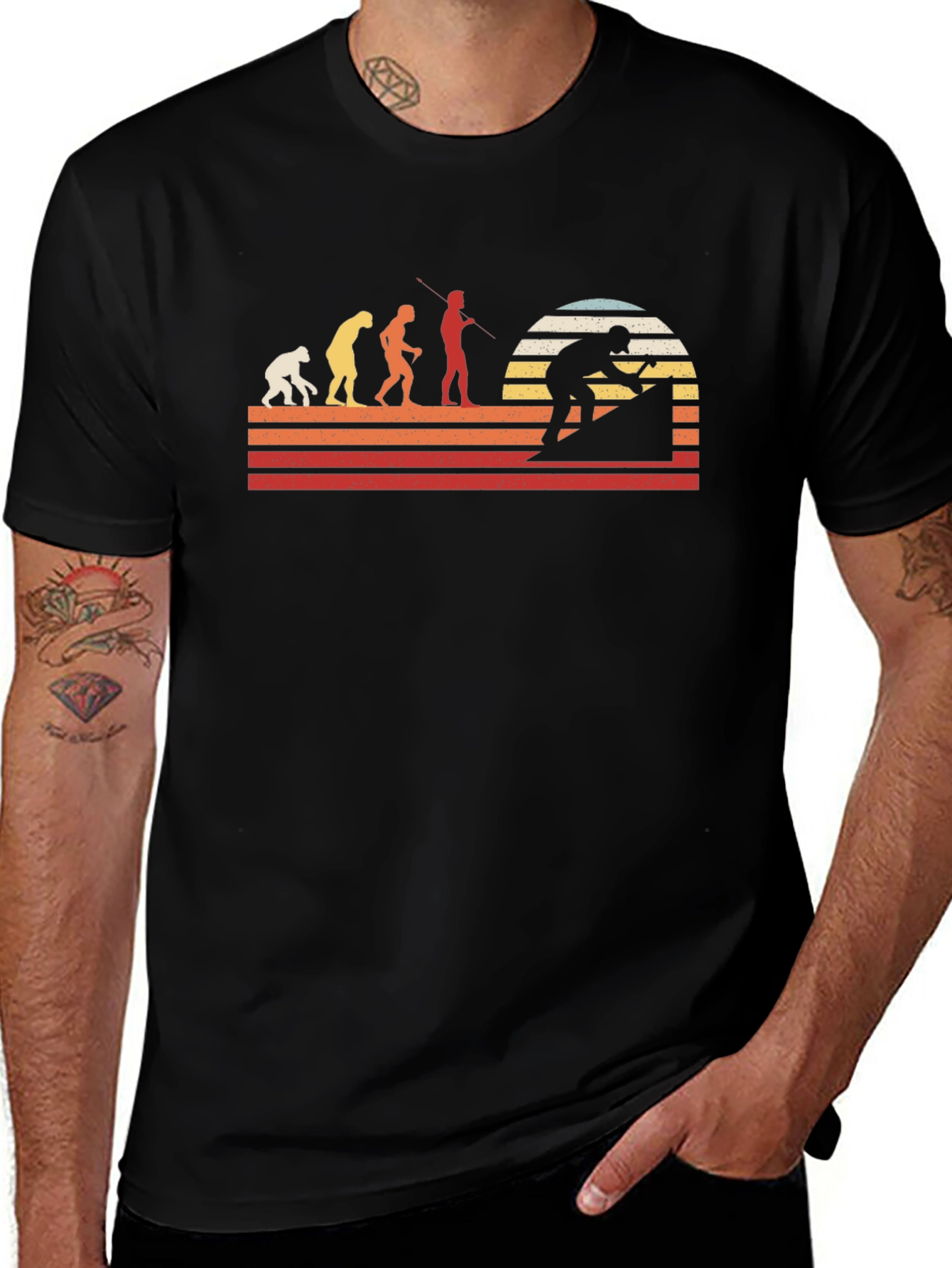 Rock Climbing Evolution T-Shirt
