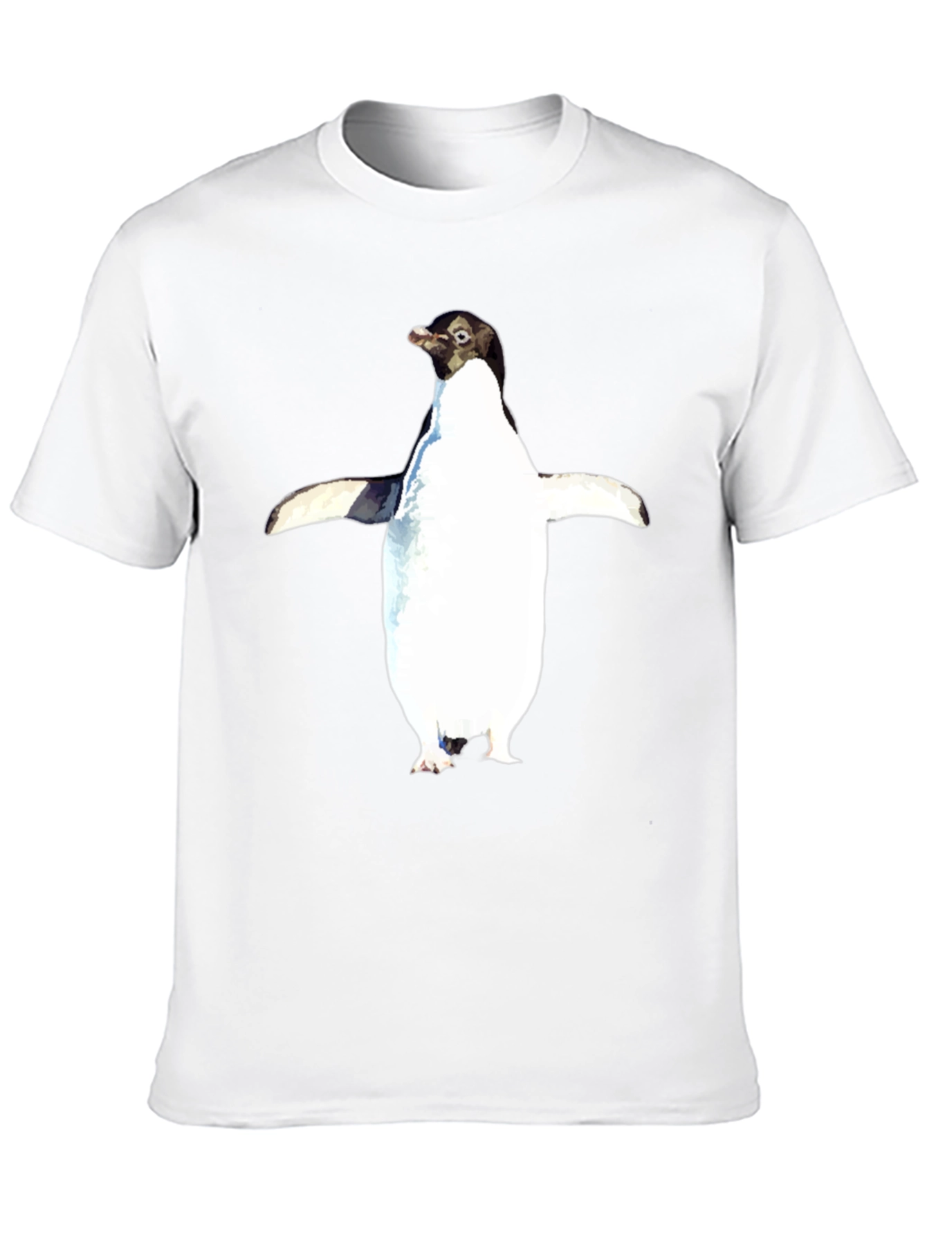 Penguin Graphic Tee - Black Unisex T-Shirt