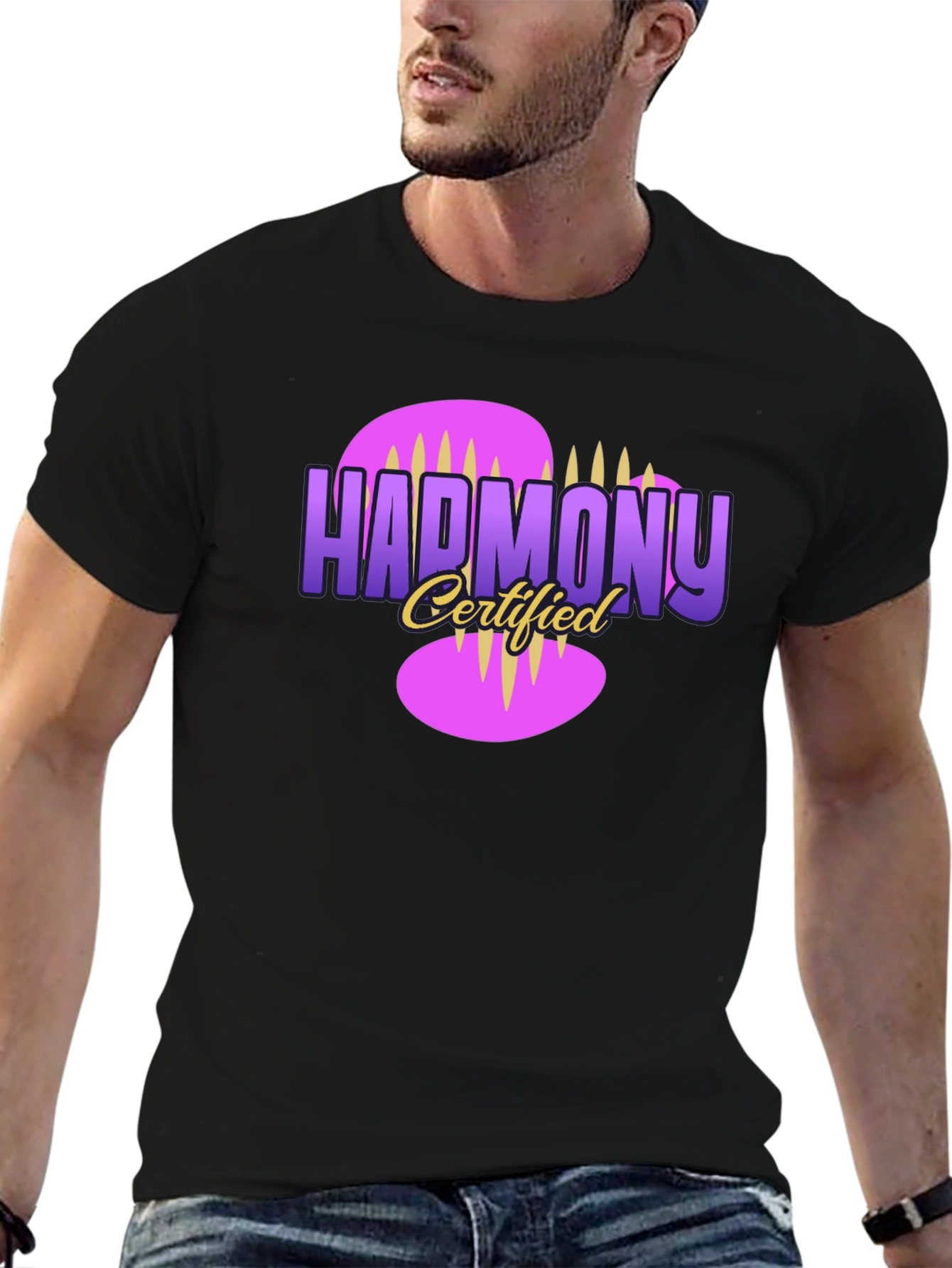 Harmony Certified Graphic Tee - Cool Design