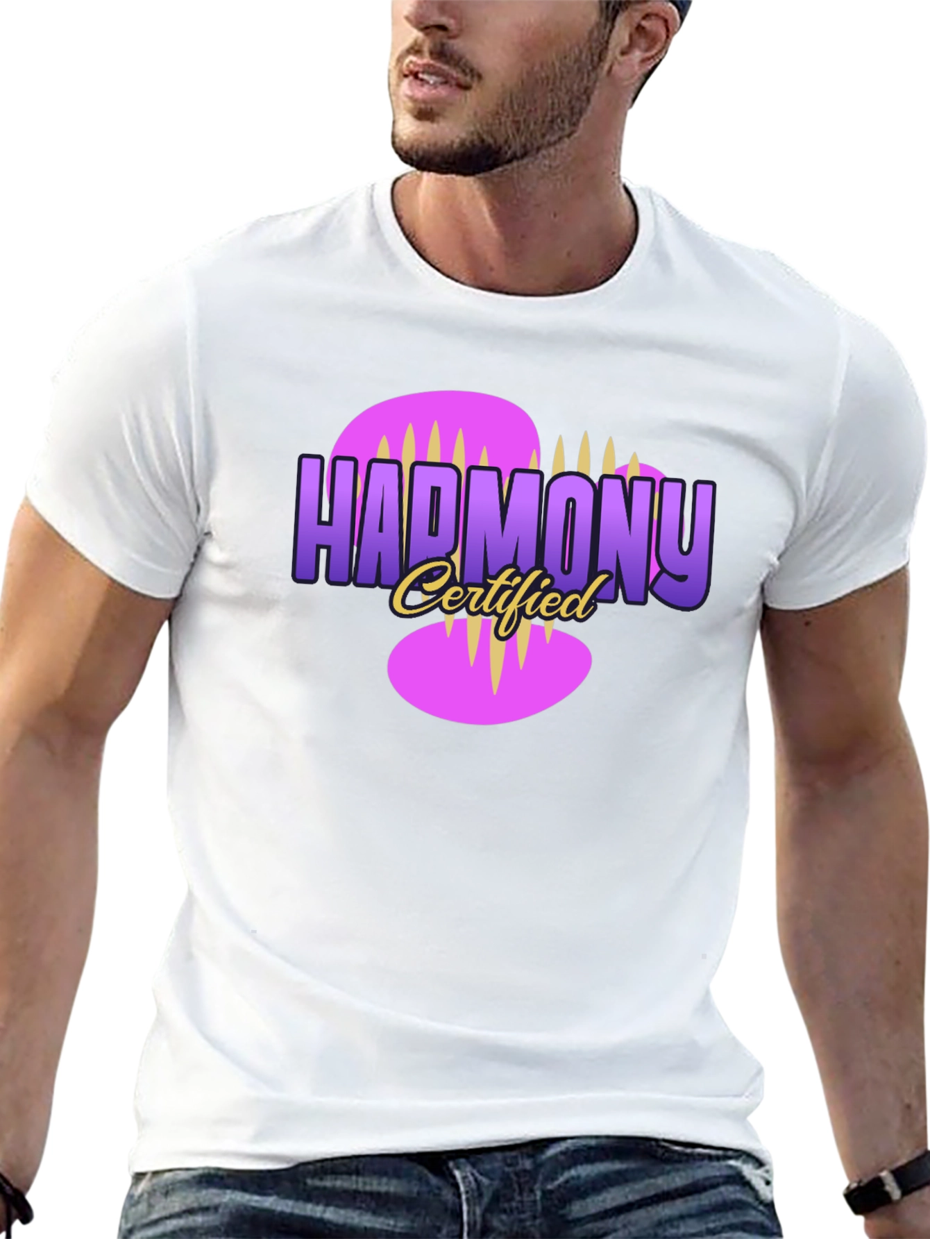 Harmony Certified Graphic Tee - Cool Design