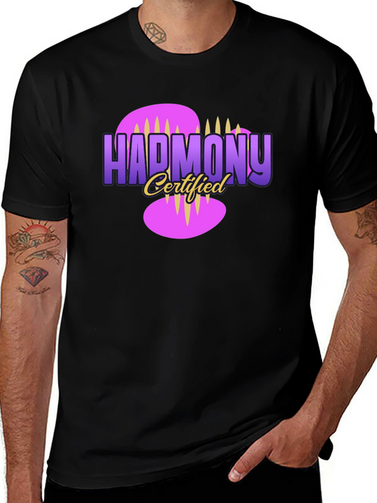 Harmony Certified Graphic Tee - Cool Design