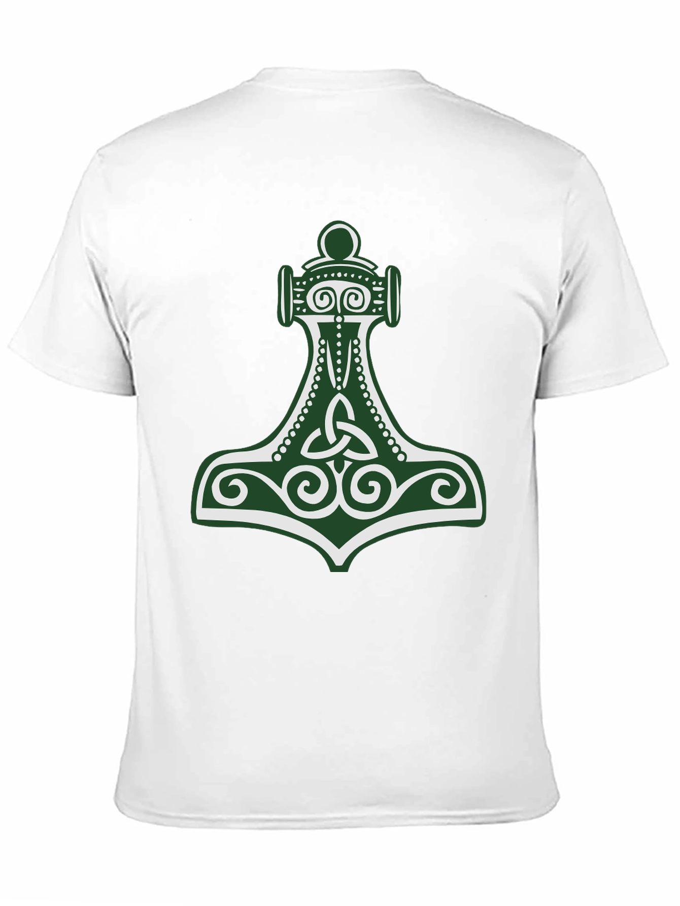 Viking Hammer Graphic Tee - Black