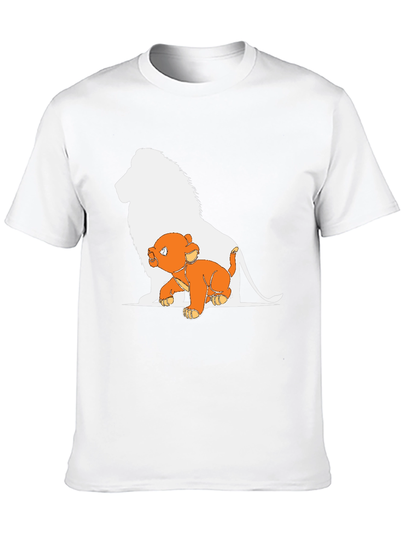 Lion King Graphic Tee - Black Cotton T-Shirt