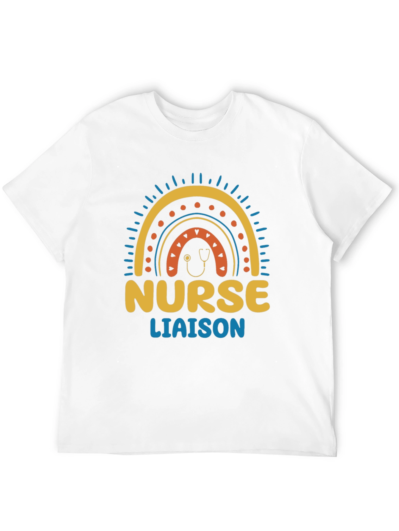 Nurse Liaison Rainbow T-Shirt
