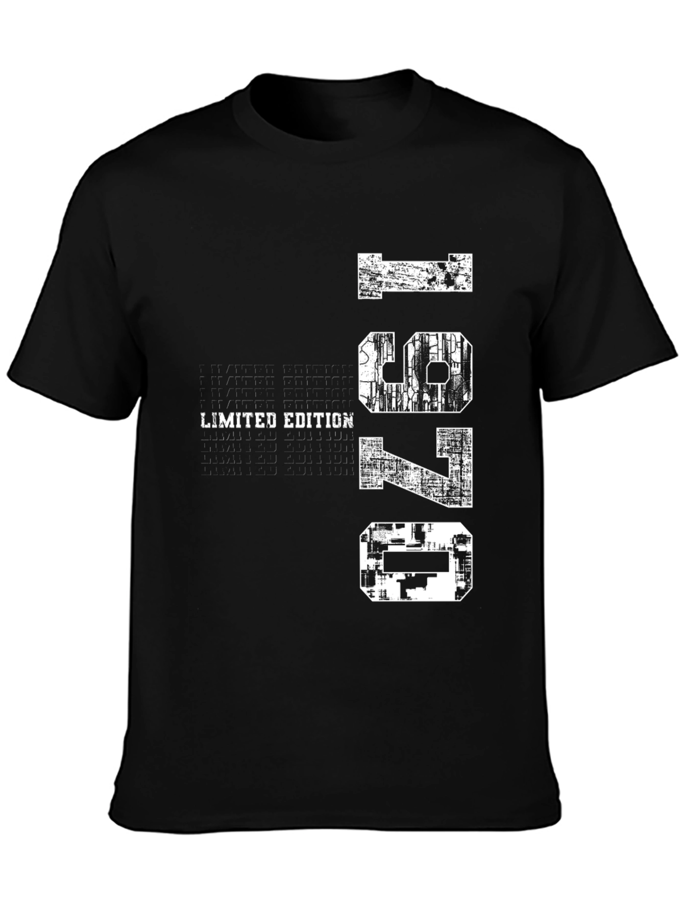Limited Edition 1970 T-Shirt - Distressed Graphic Tee