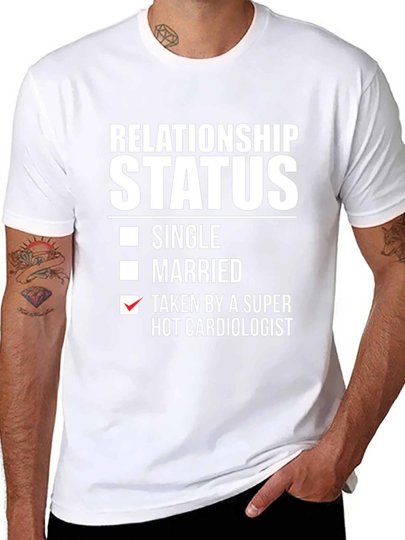 Funny Cardiologist T-Shirt: Taken By A Super Hot Cardiologist
