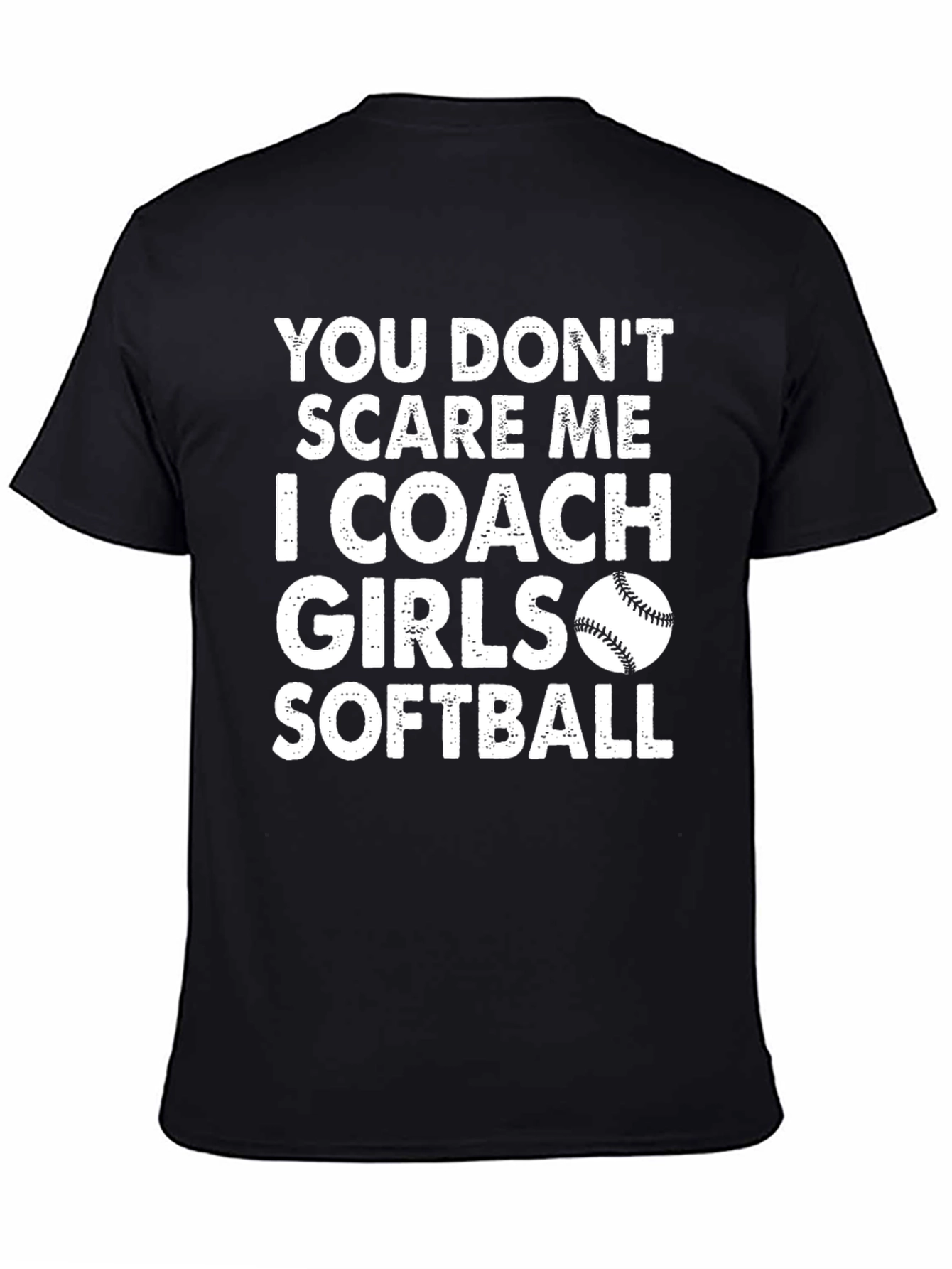 Coach Girls Softball Graphic Tee