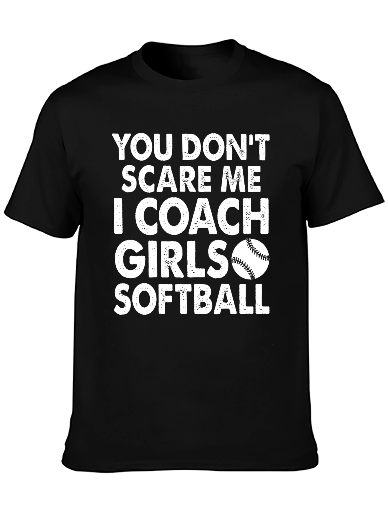 Coach Girls Softball Graphic Tee