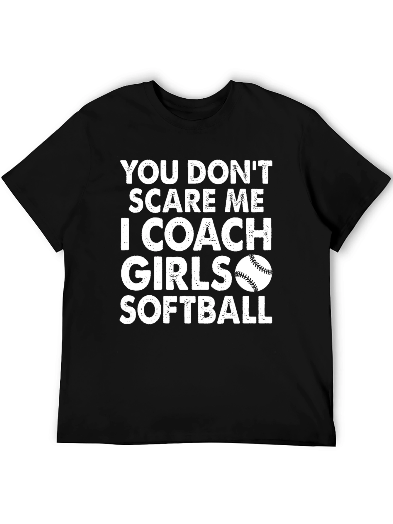 Coach Girls Softball Graphic Tee