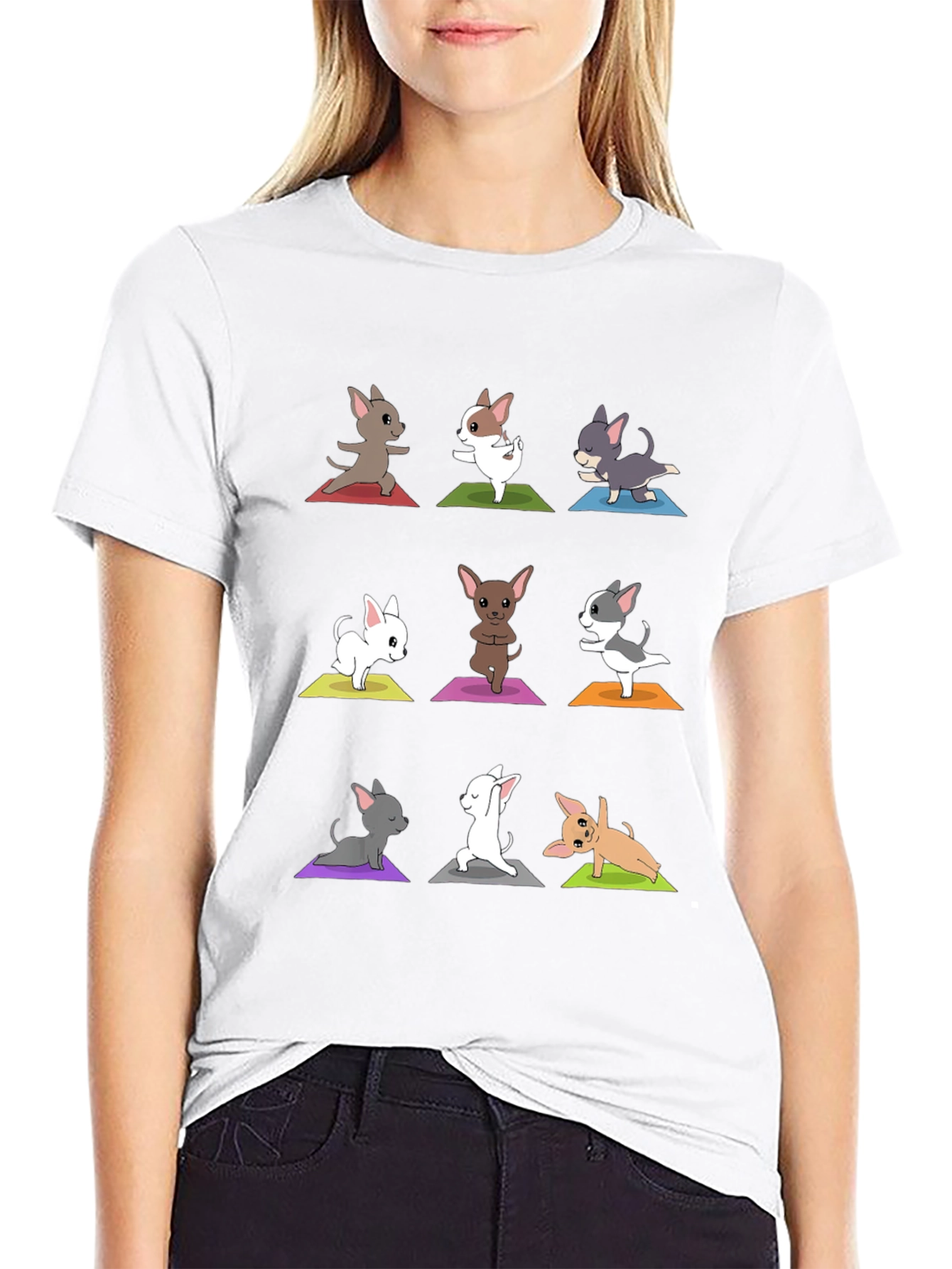Yoga Chihuahua T-Shirt - Funny Dog Lover Tee