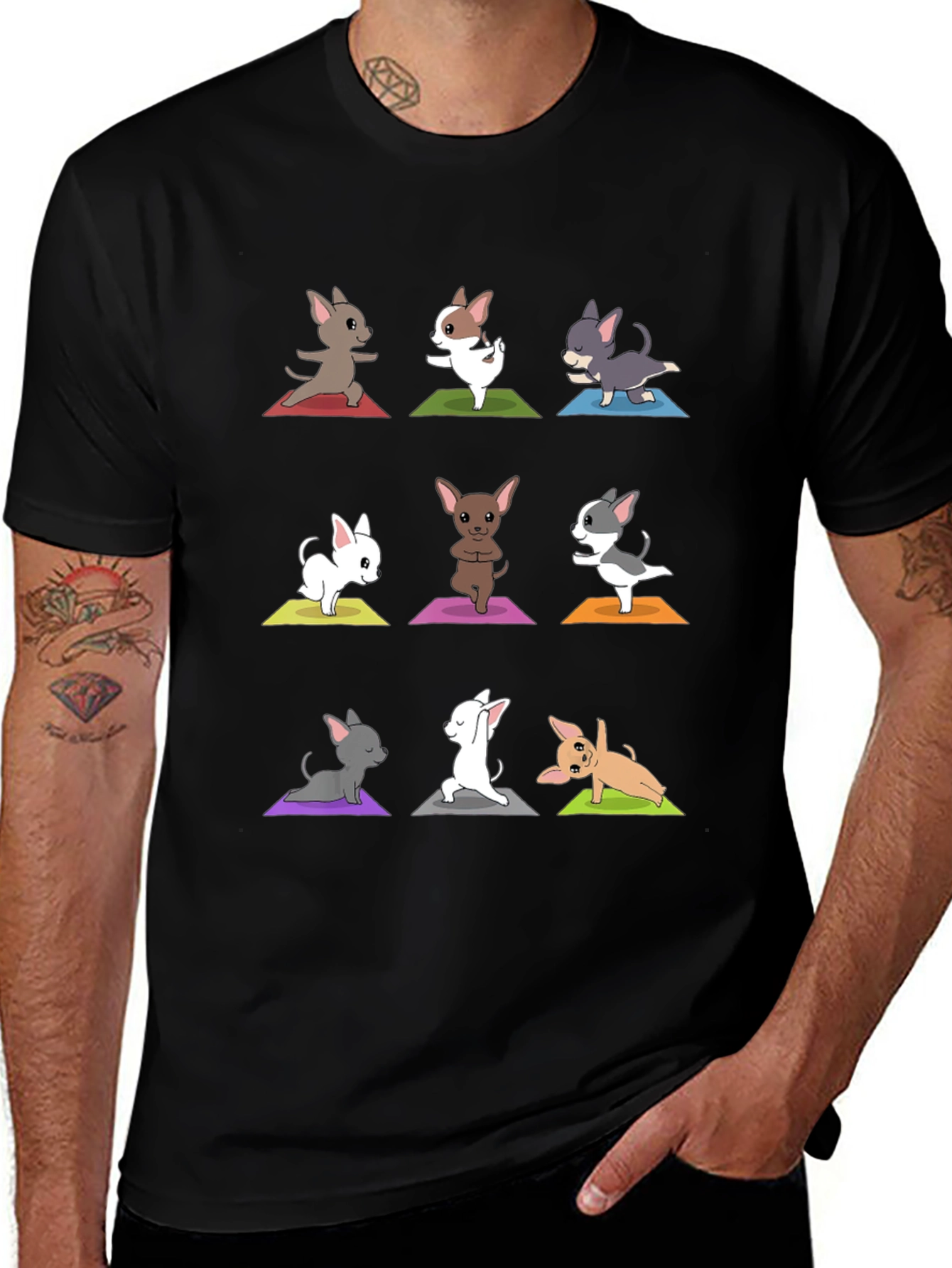 Yoga Chihuahua T-Shirt - Funny Dog Lover Tee