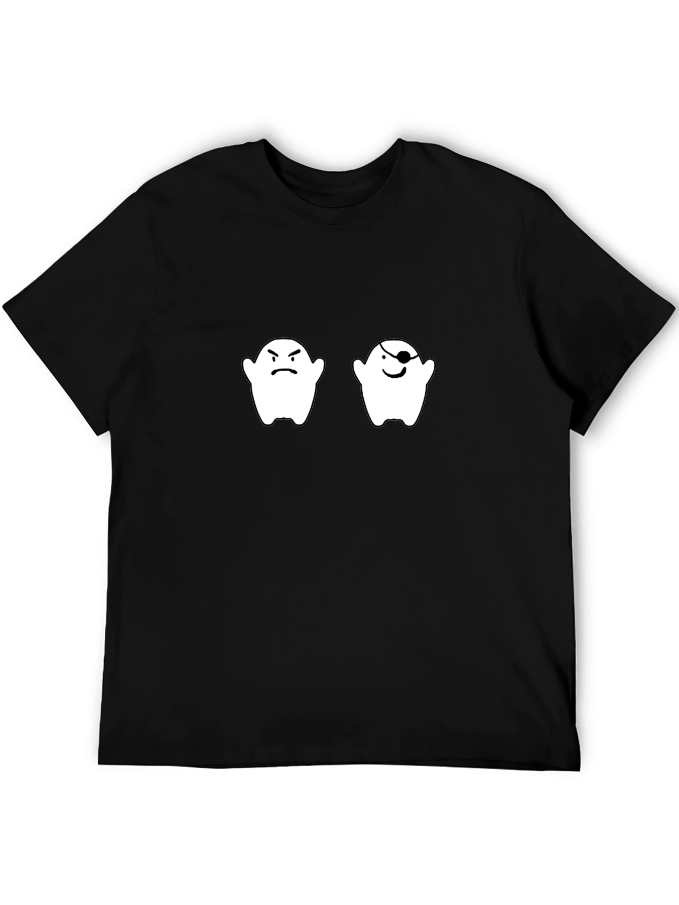 Ghost Duo Graphic Tee - Spooky & Fun!