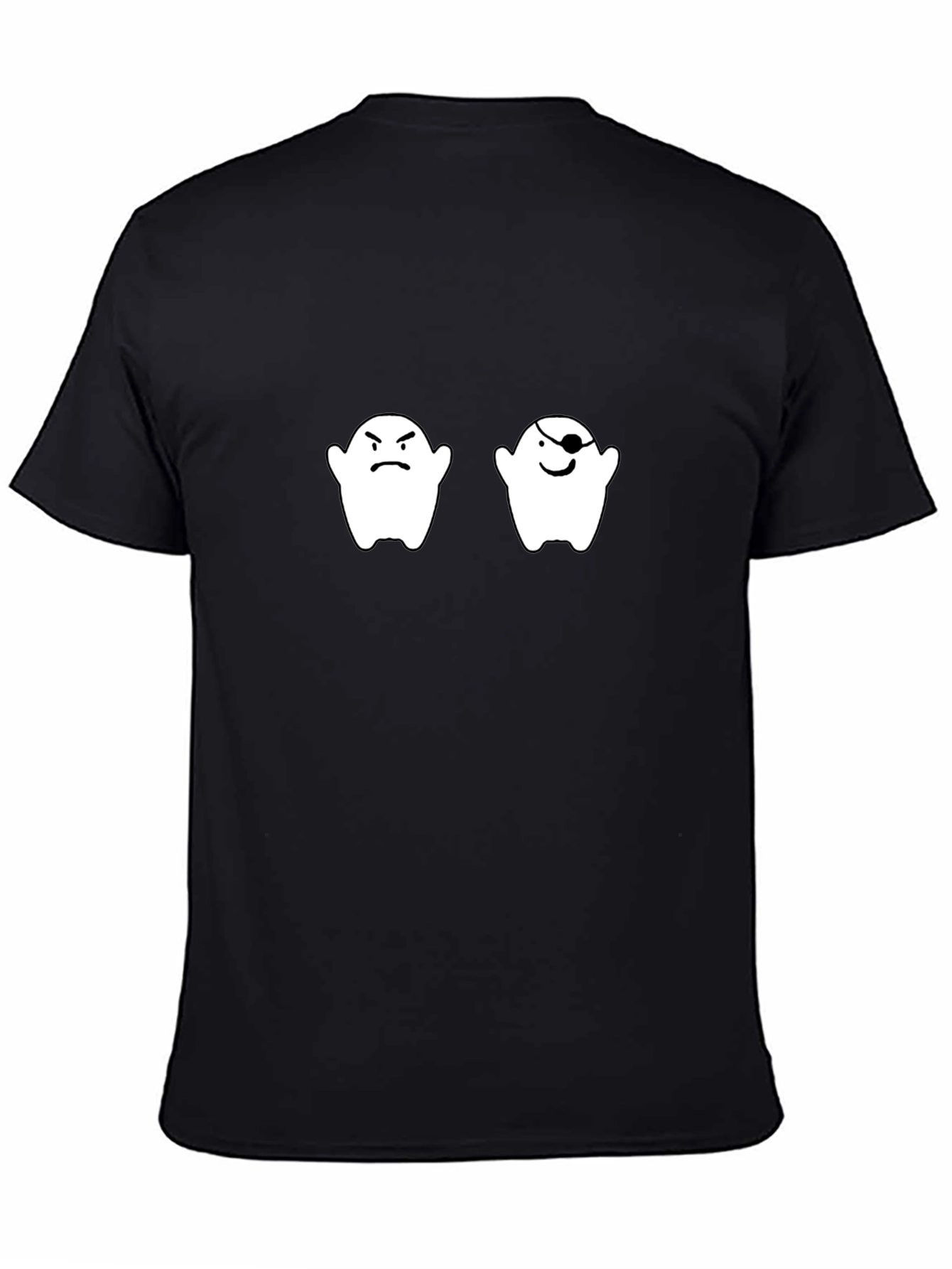 Ghost Duo Graphic Tee - Spooky & Fun!