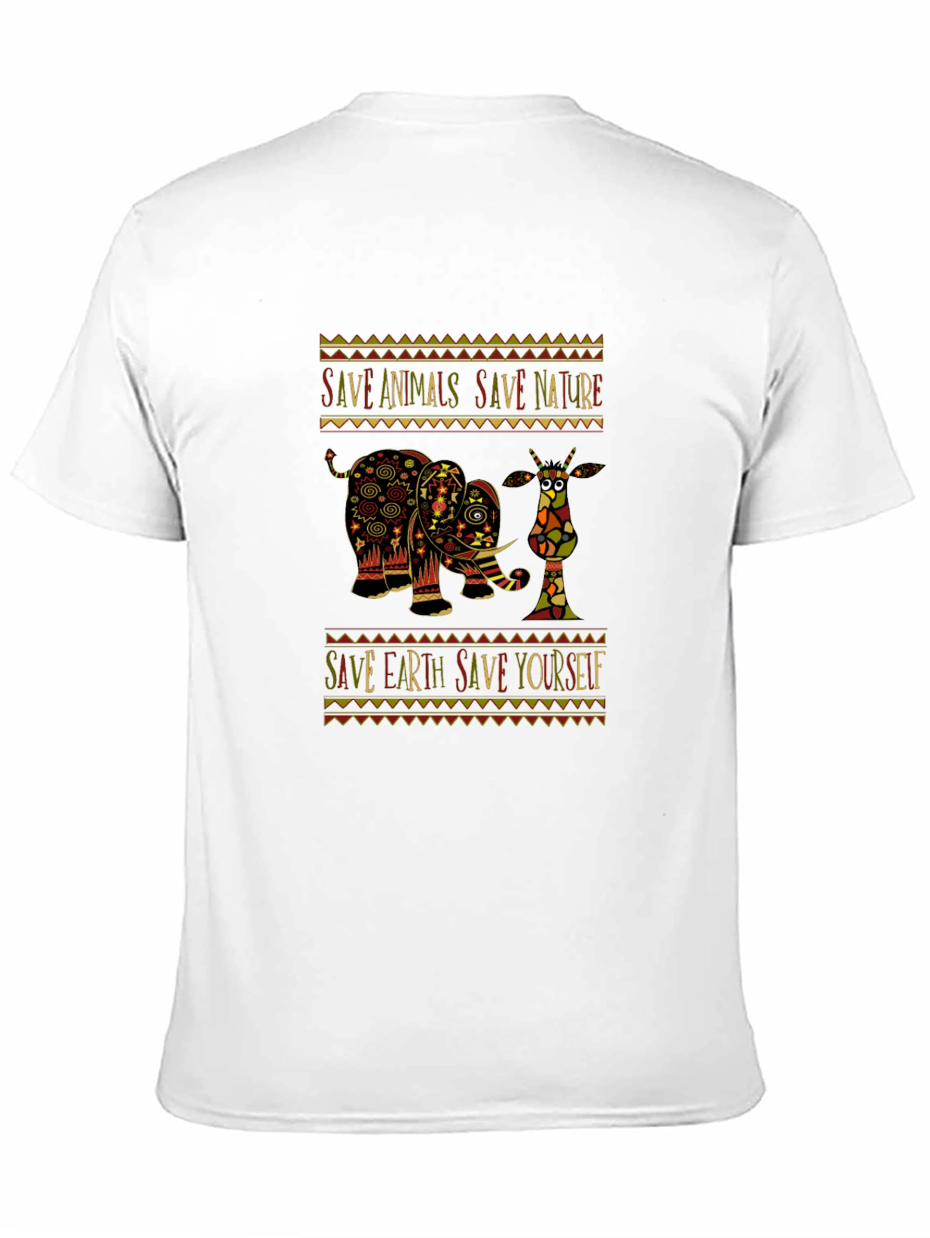 Save Animals Save Nature Graphic Tee