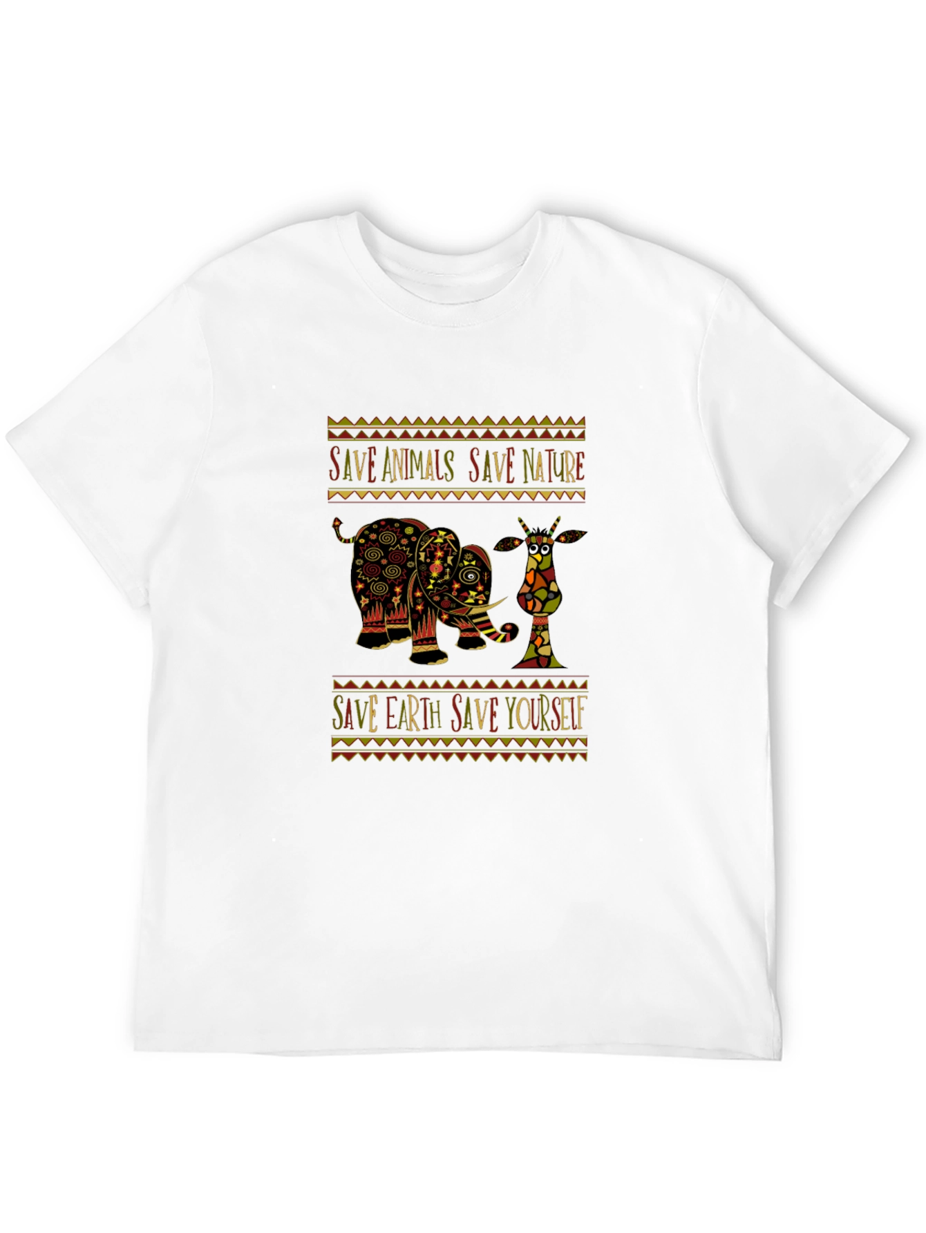 Save Animals Save Nature Graphic Tee