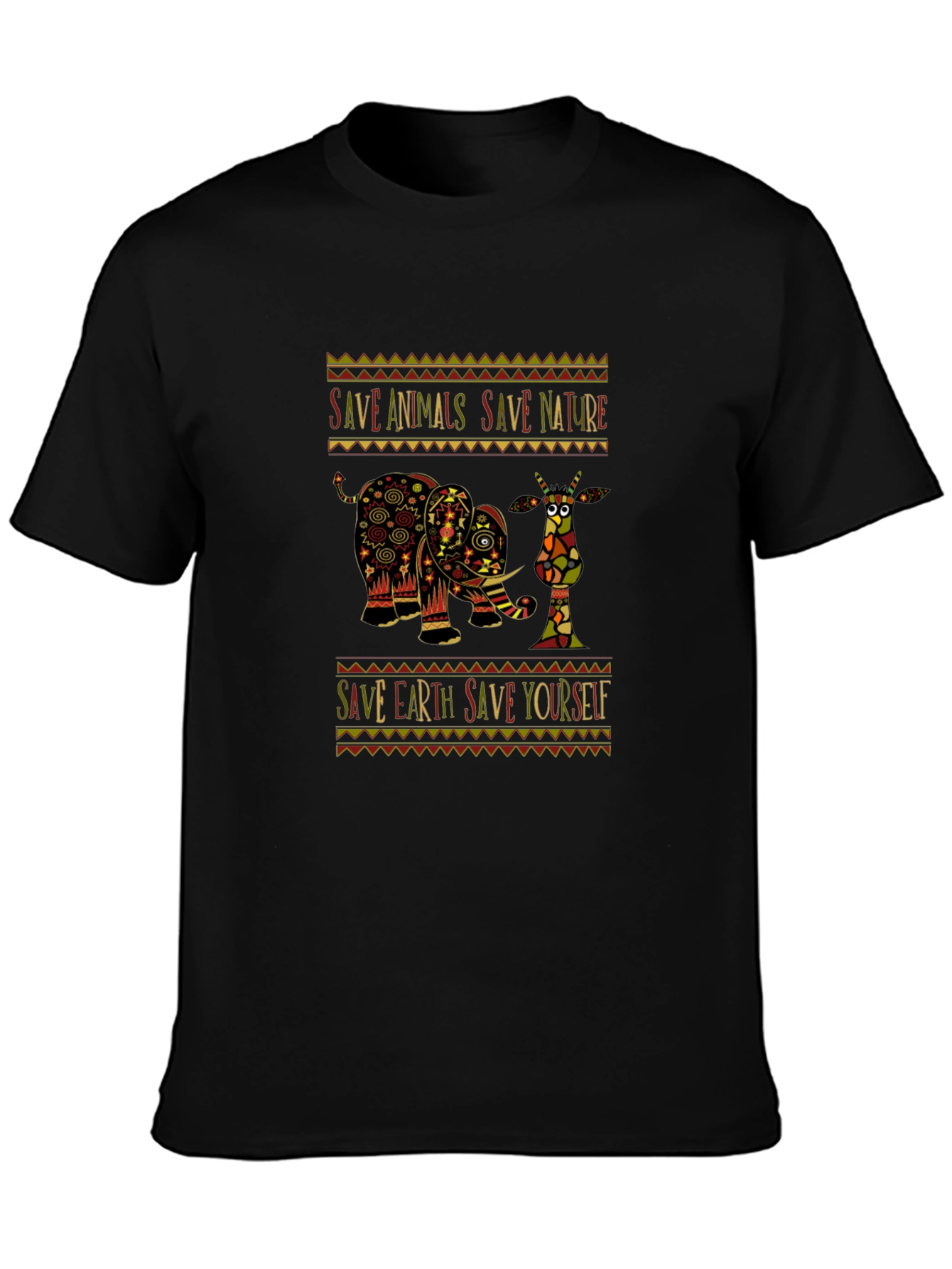 Save Animals Save Nature Graphic Tee