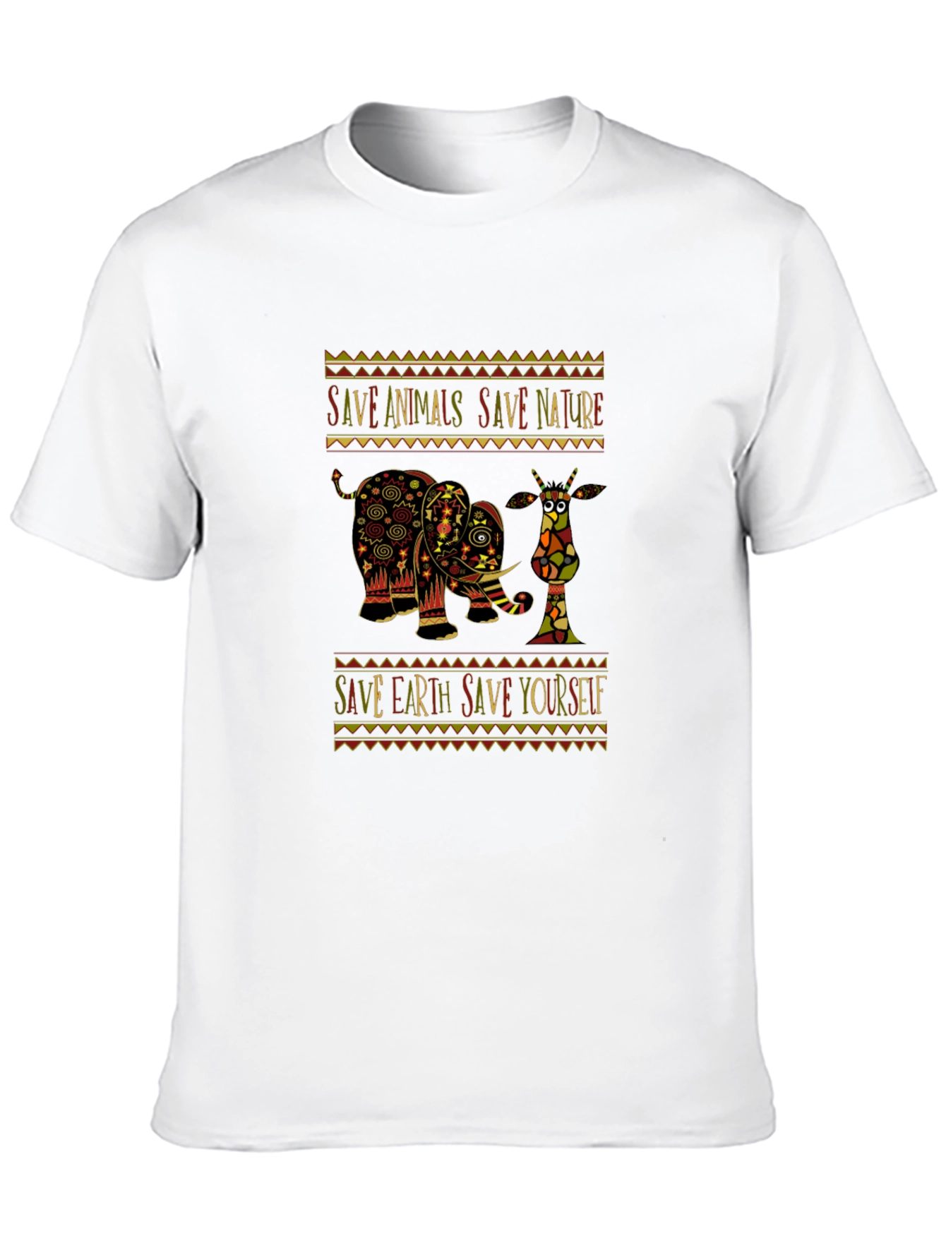 Save Animals Save Nature Graphic Tee