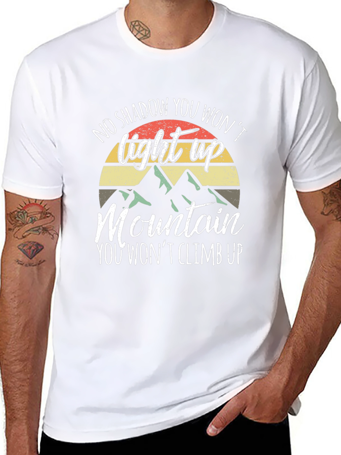 Motivational Mountain Climb T-Shirt