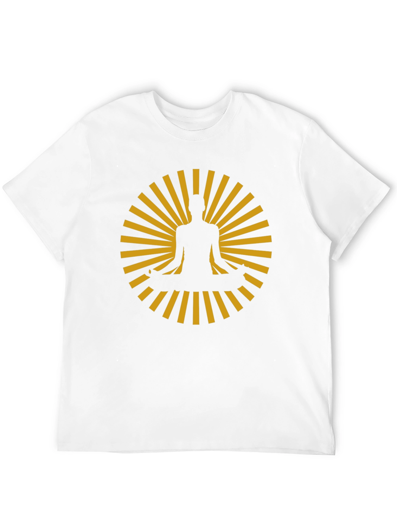 Yoga Meditation Black Graphic Tee