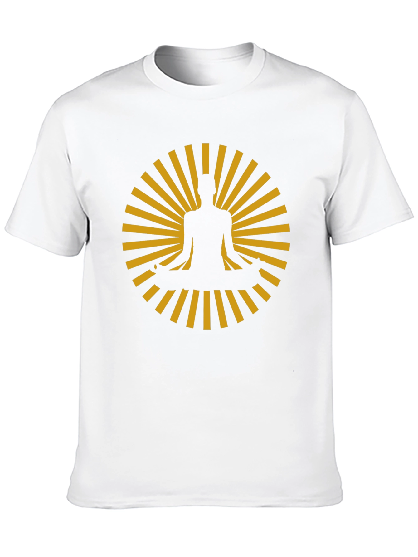 Yoga Meditation Black Graphic Tee
