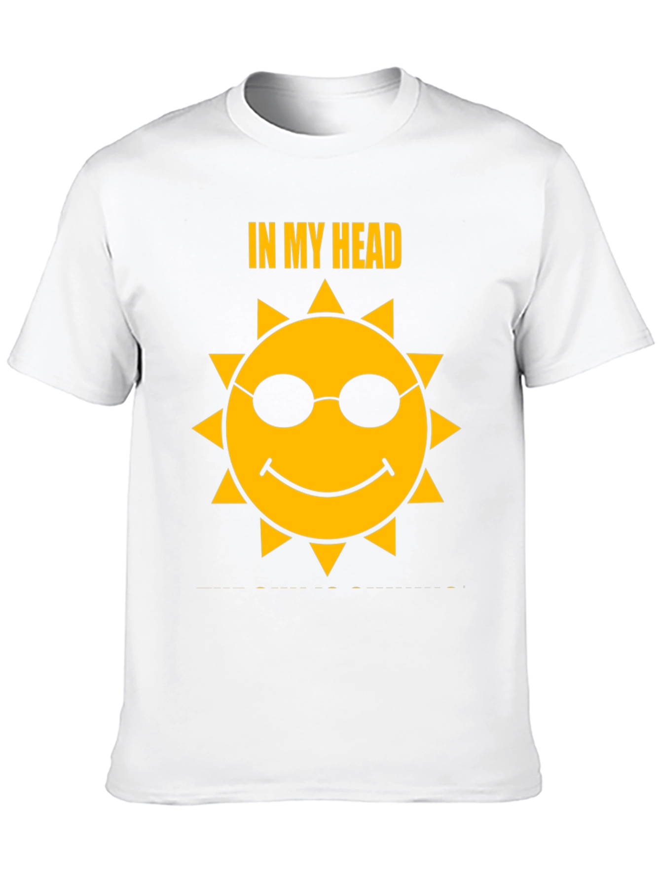 Head In The Clouds T-Shirt - Cool Sun Design