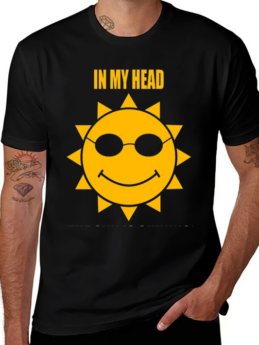 Head In The Clouds T-Shirt - Cool Sun Design