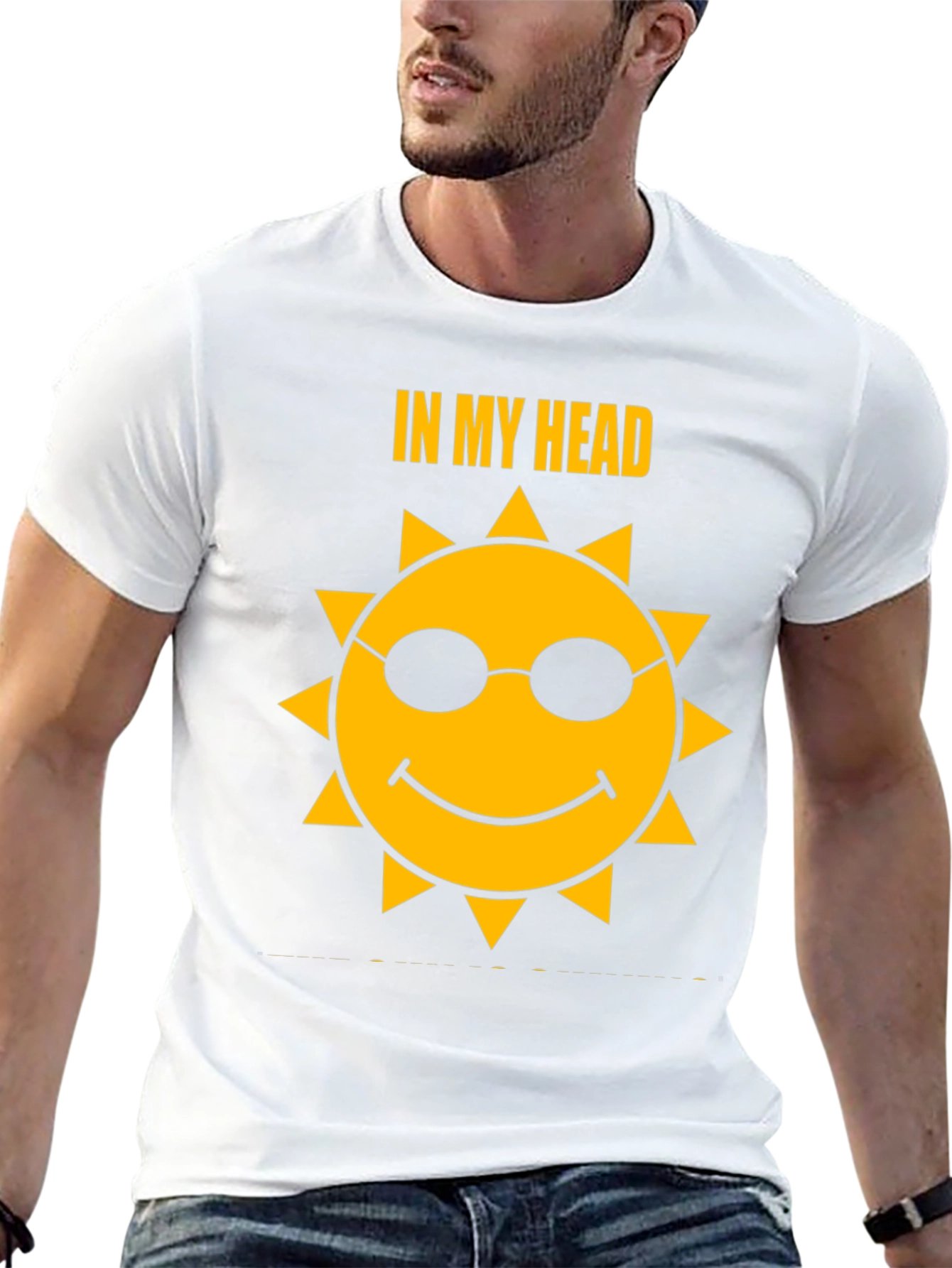 Head In The Clouds T-Shirt - Cool Sun Design