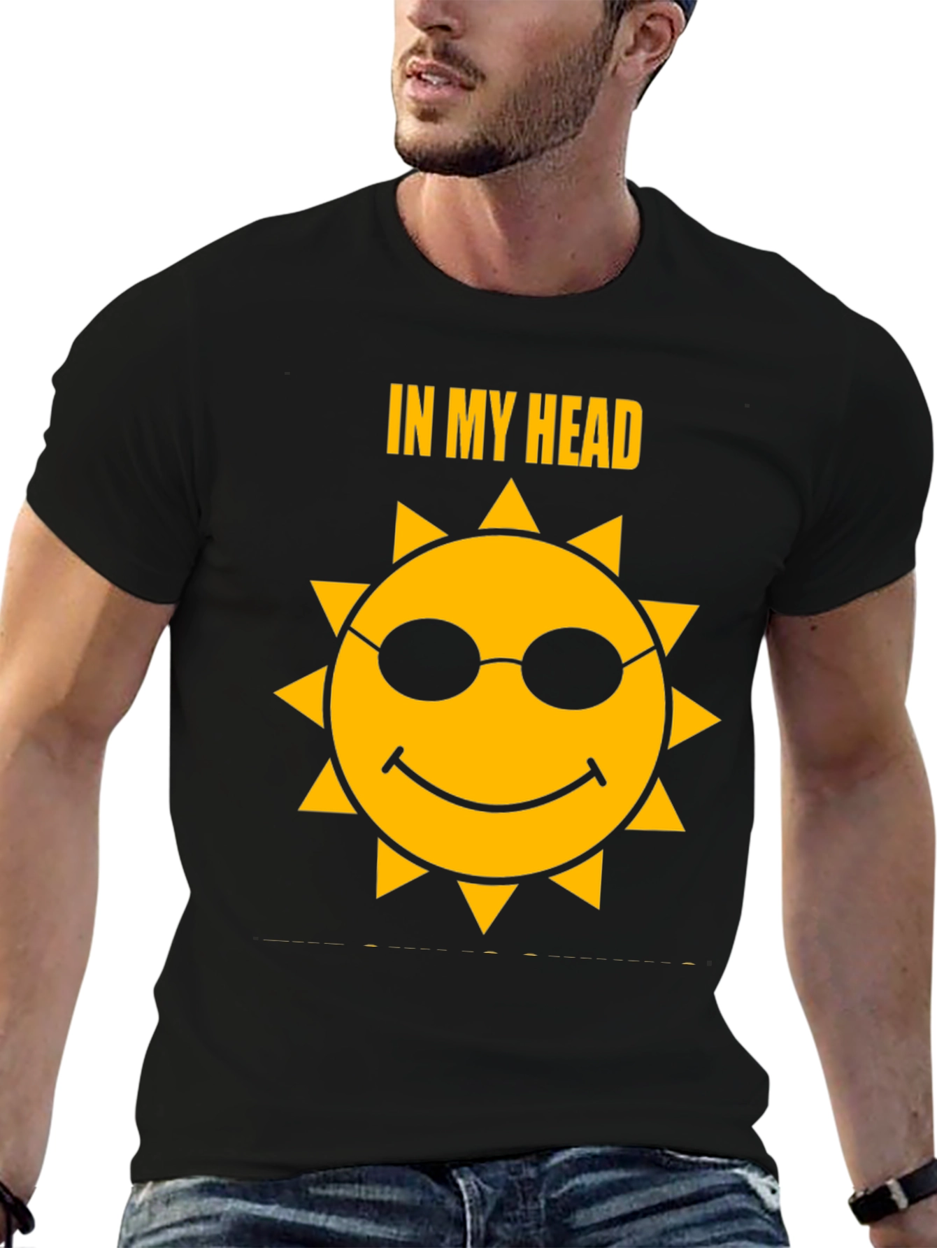 Head In The Clouds T-Shirt - Cool Sun Design