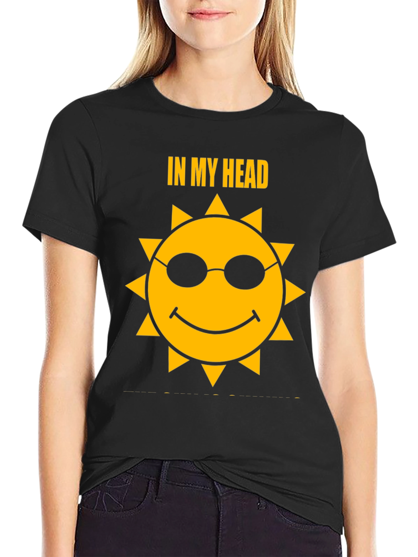 Head In The Clouds T-Shirt - Cool Sun Design