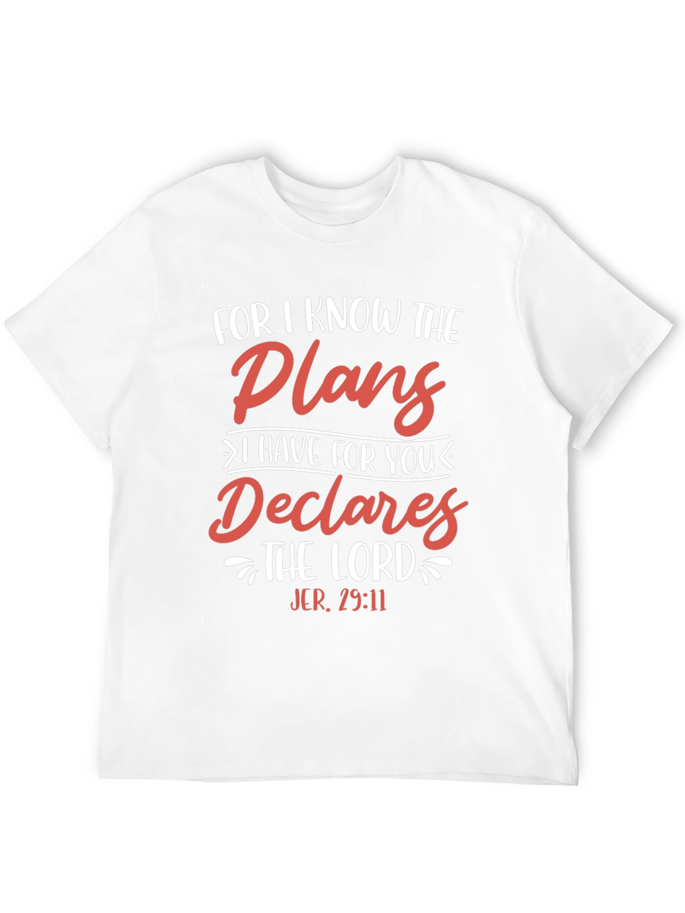 Religious T-Shirt - Jer. 29:11 - Christian Gift