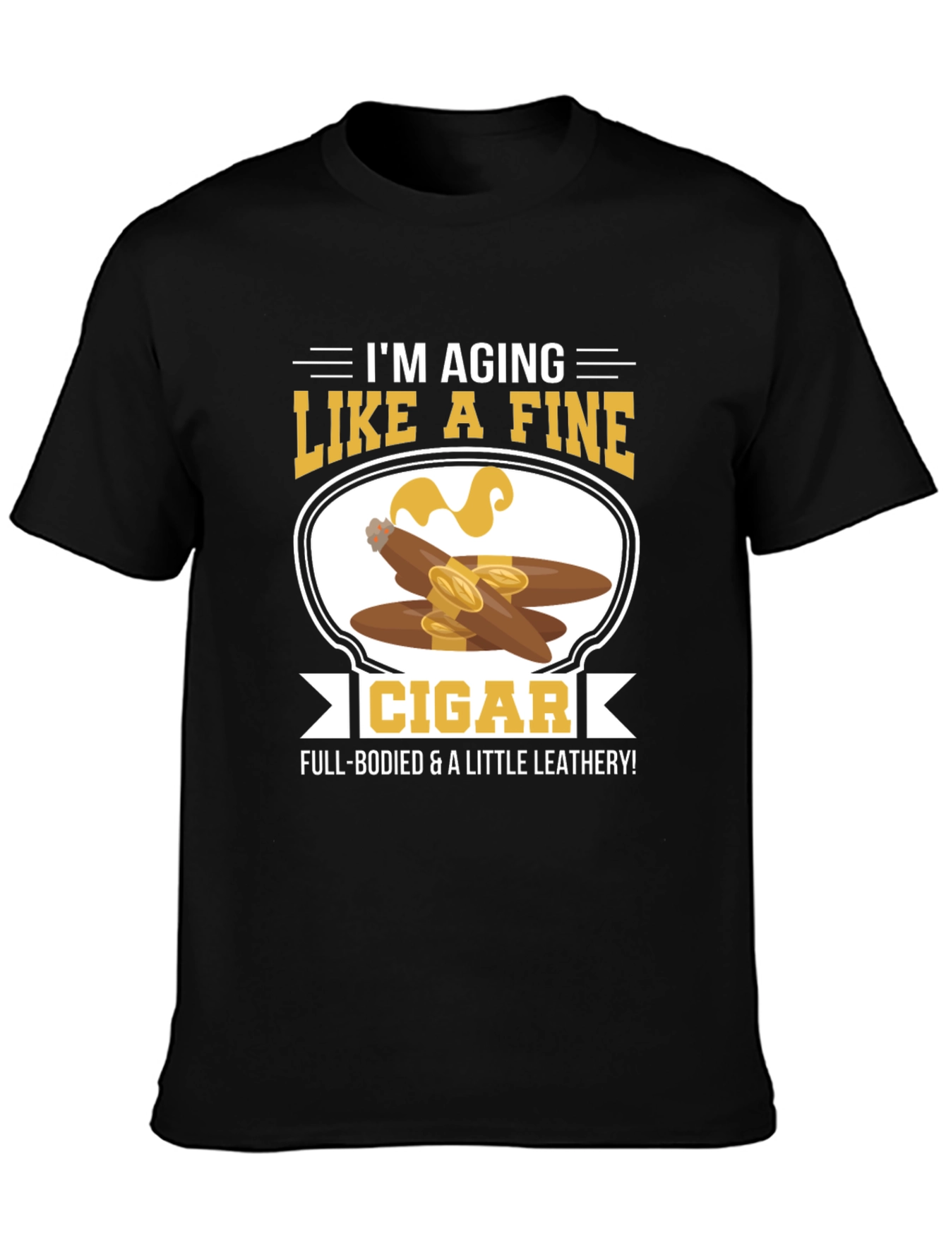 Aging Like a Fine Cigar Graphic Tee