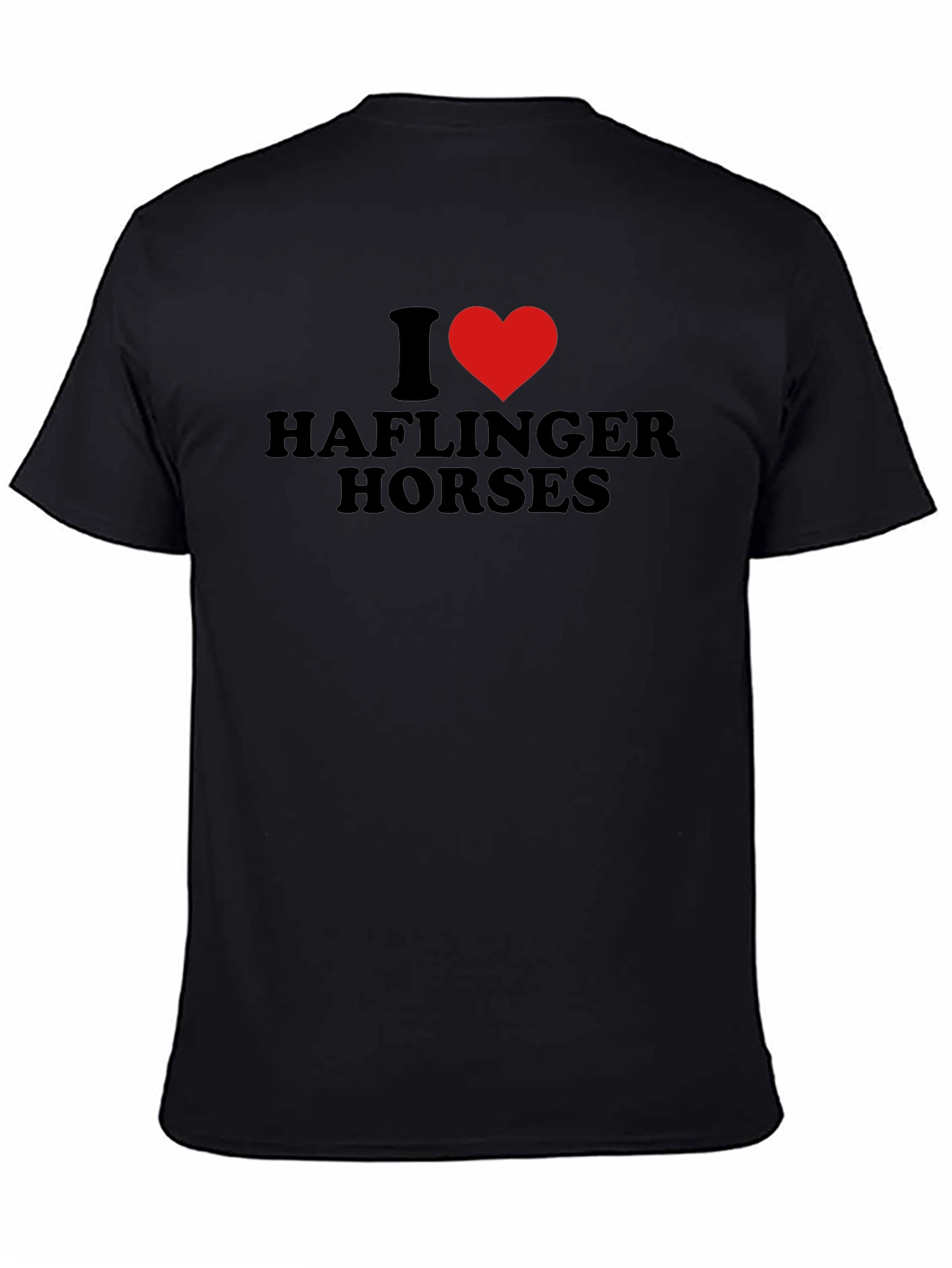 I Heart Haflinger Horses Graphic Tee