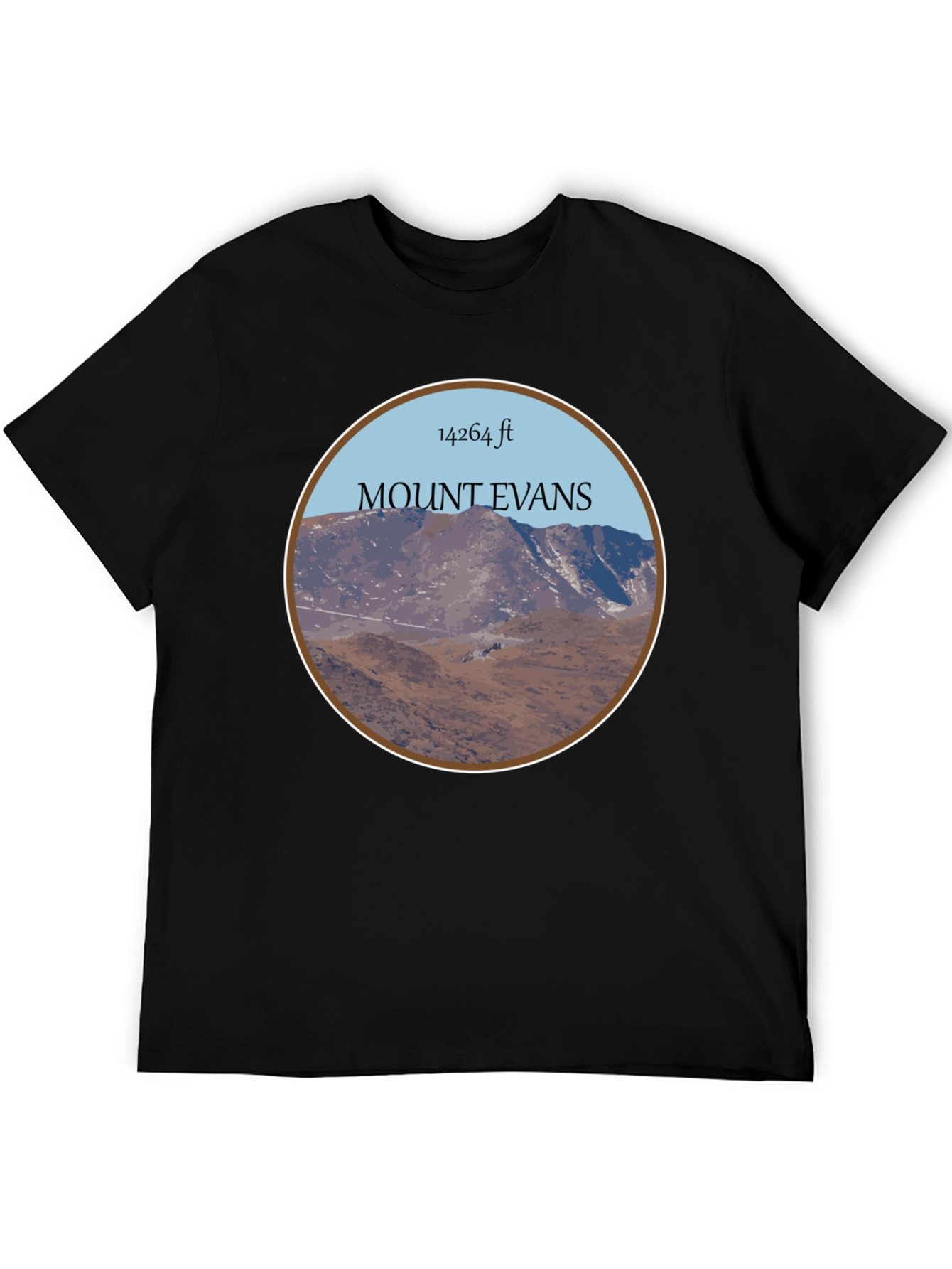 Mount Evans T-Shirt - 14264 ft Elevation