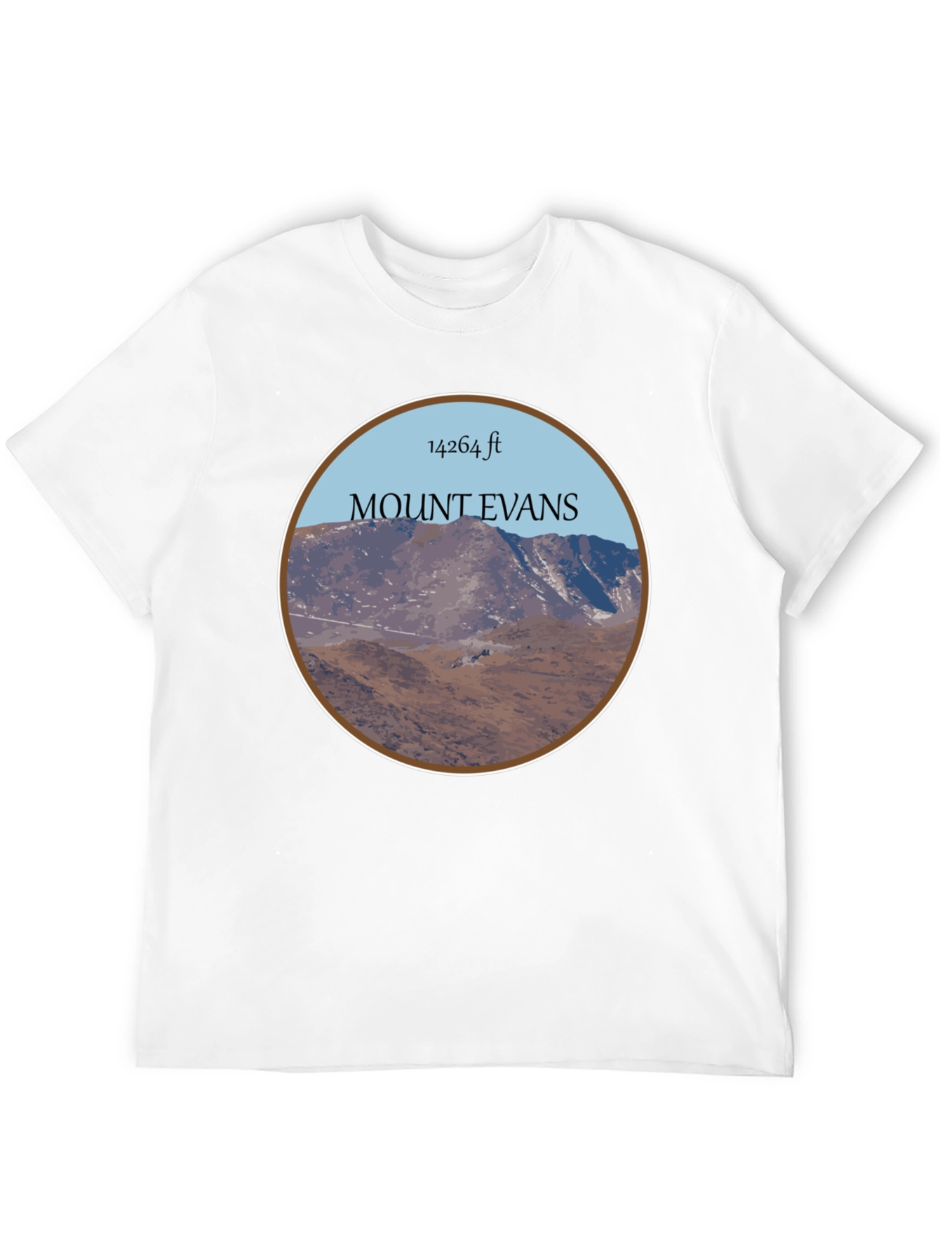 Mount Evans T-Shirt - 14264 ft Elevation