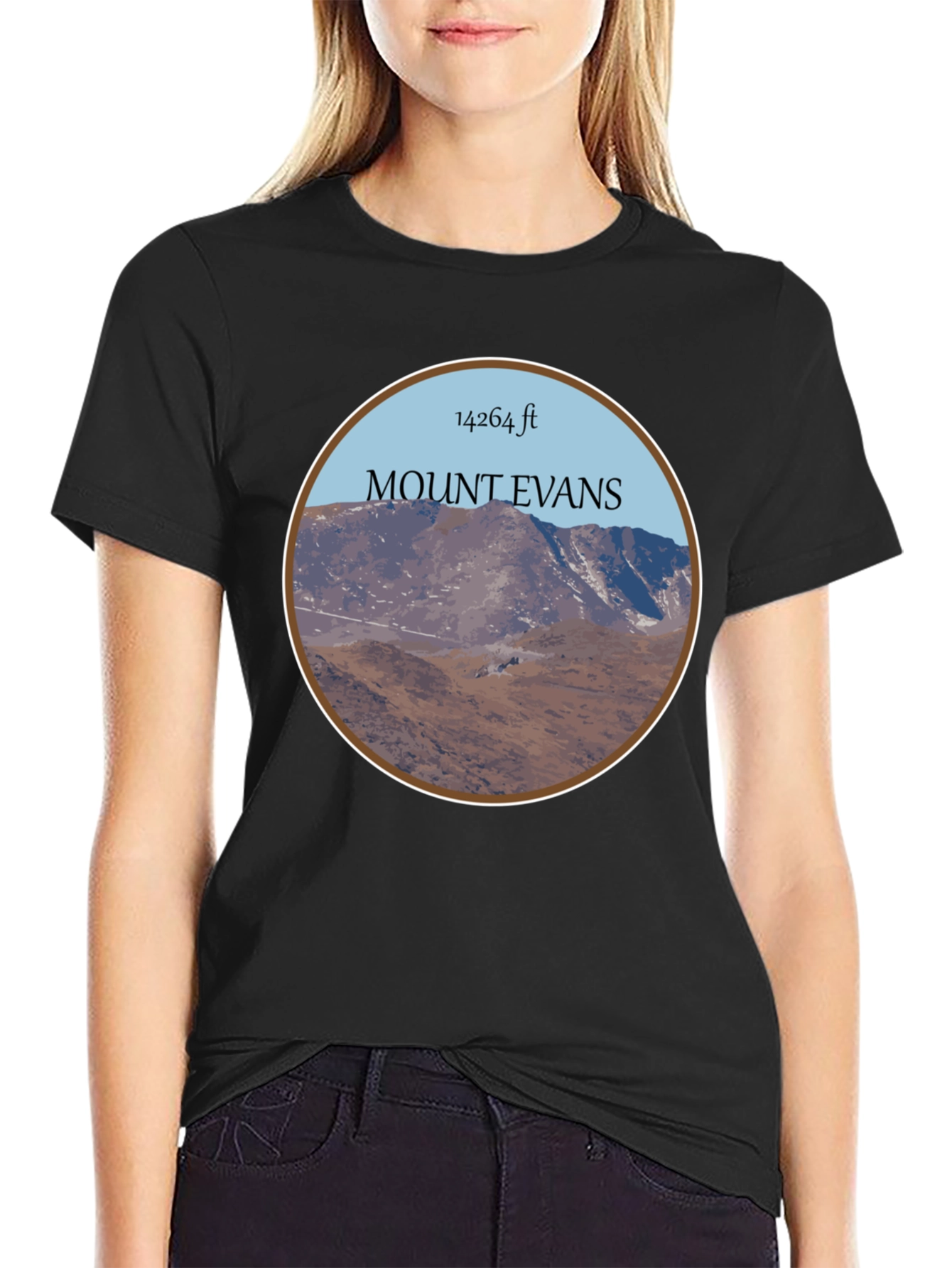 Mount Evans T-Shirt - 14264 ft Elevation