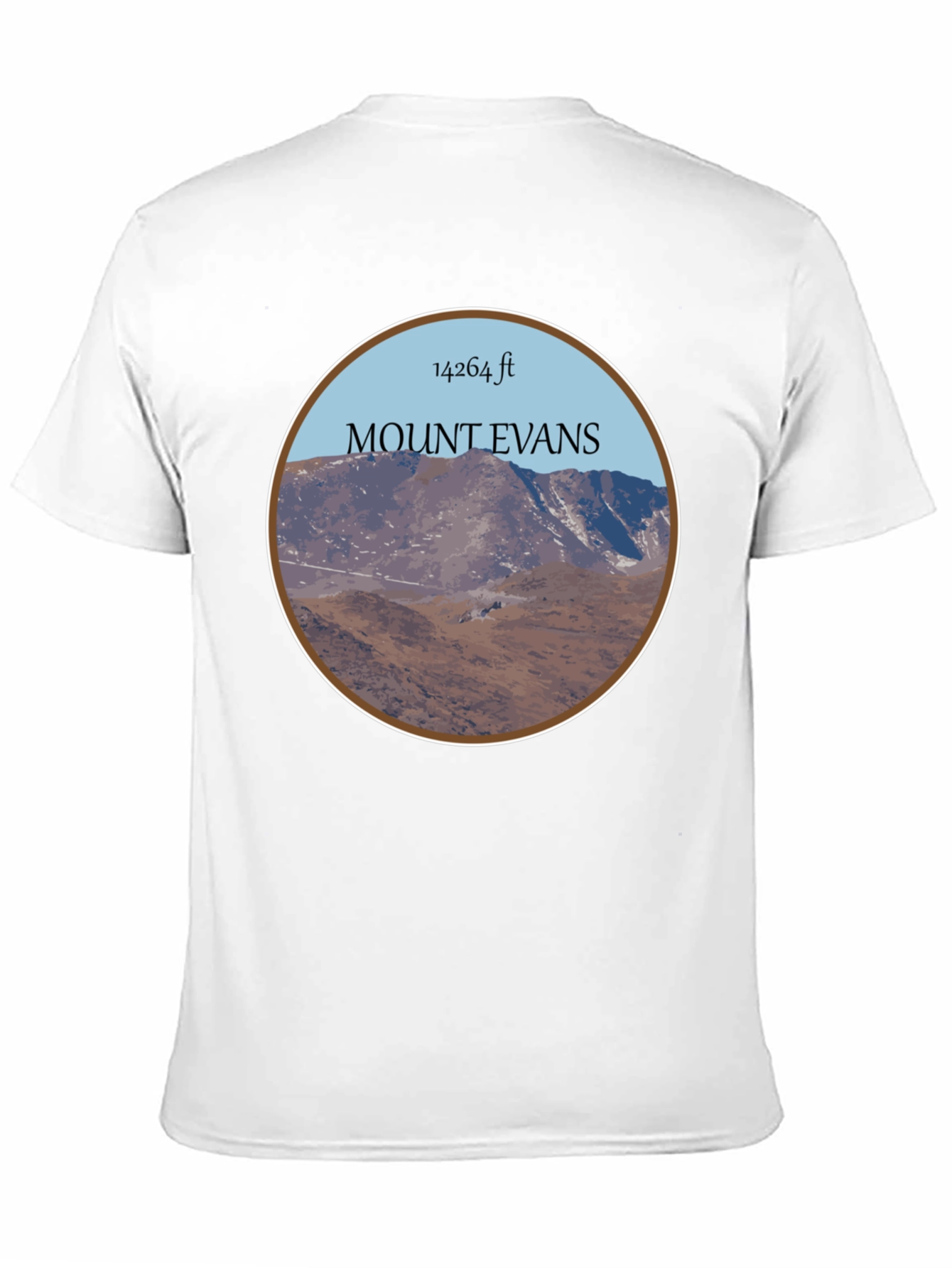 Mount Evans T-Shirt - 14264 ft Elevation