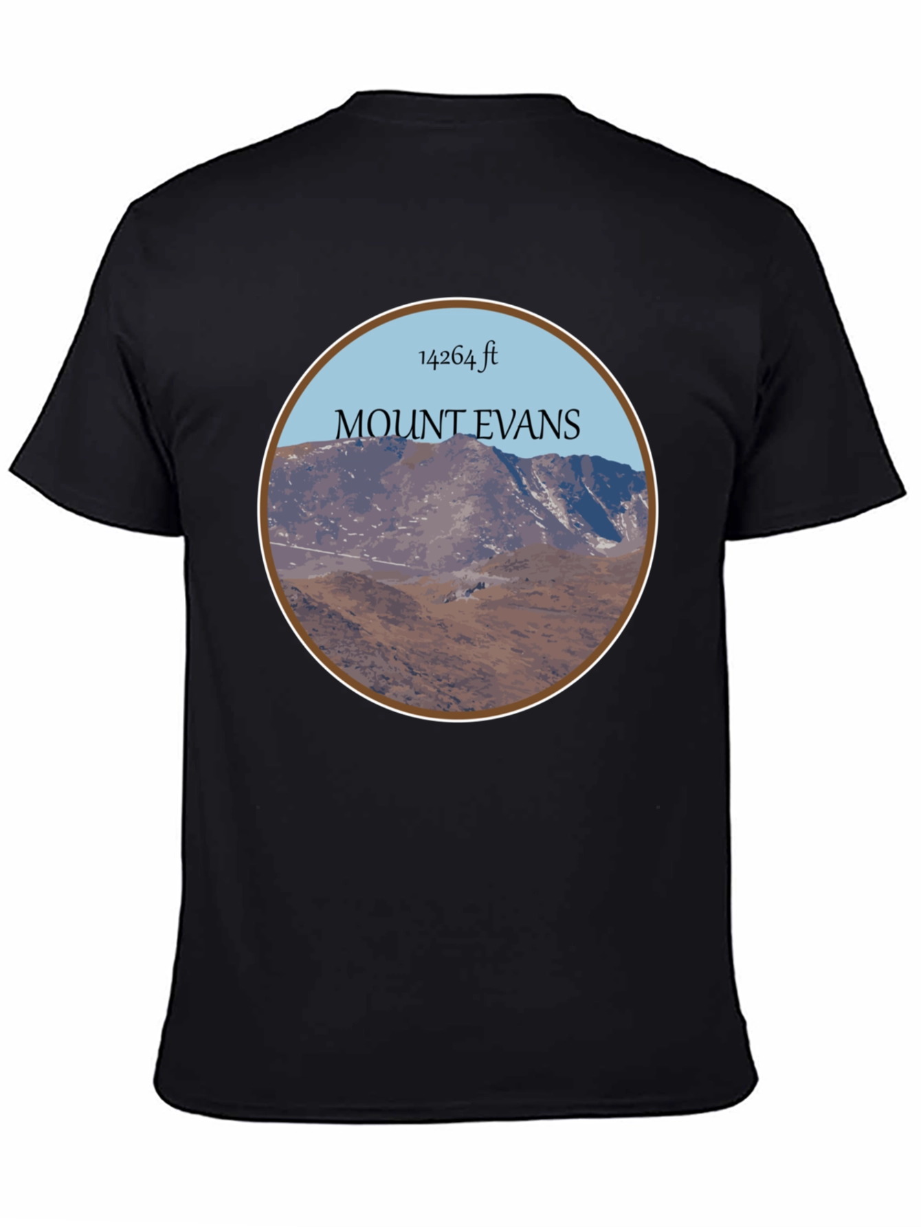 Mount Evans T-Shirt - 14264 ft Elevation
