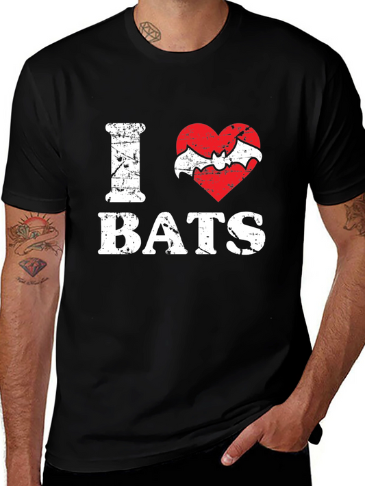 I Heart Bats Graphic T-Shirt