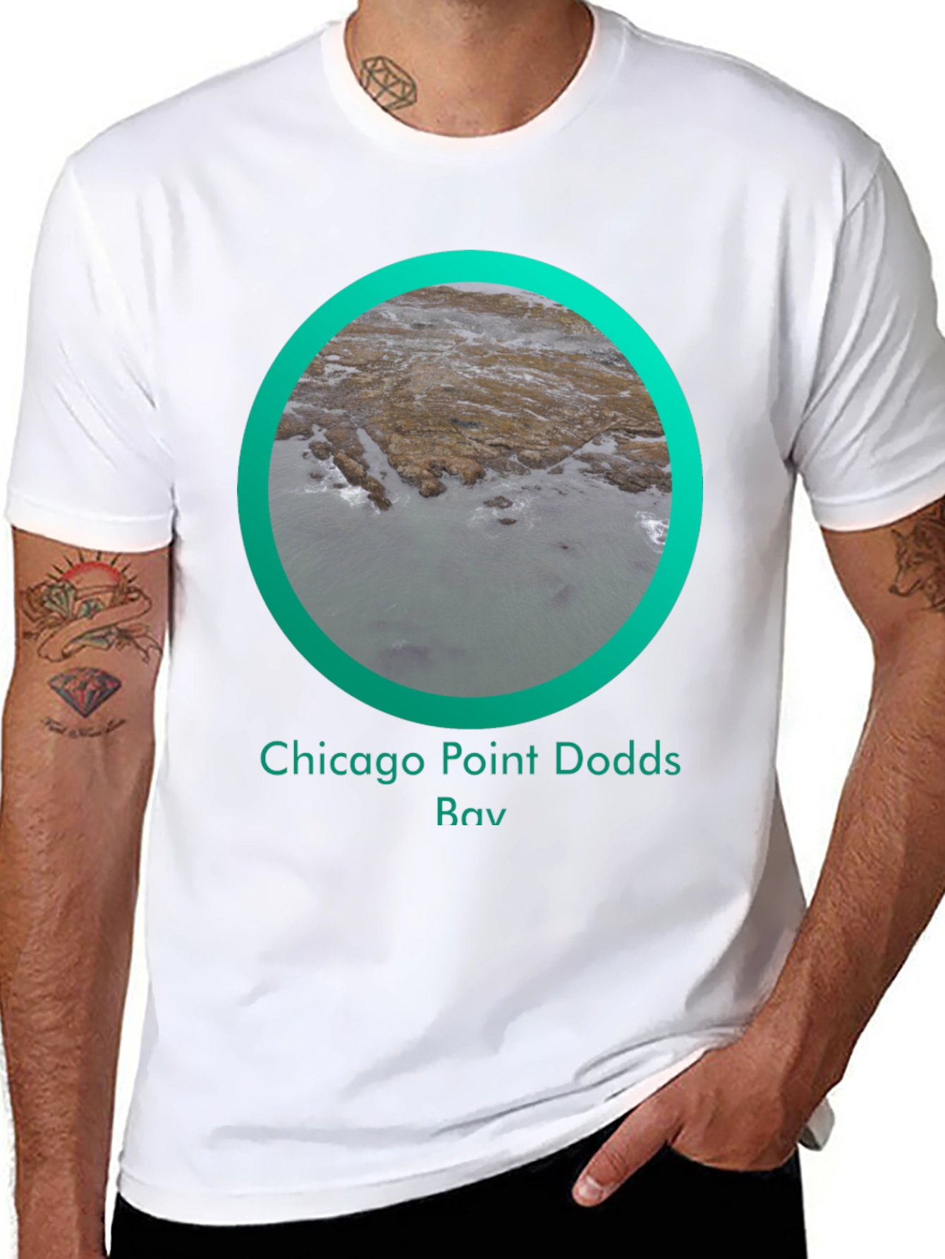 Chicago Point Dodds Bay Graphic T-Shirt