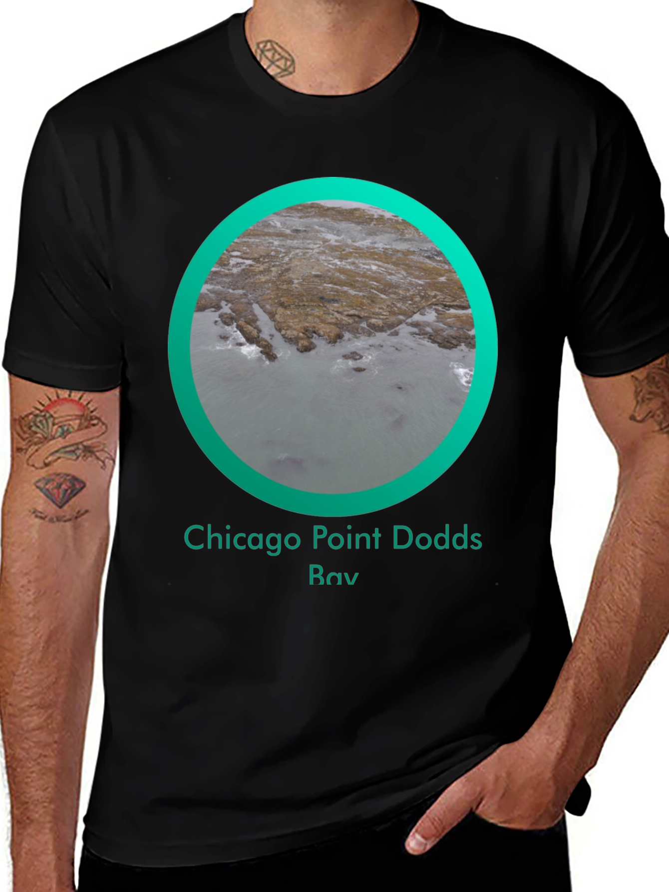 Chicago Point Dodds Bay Graphic T-Shirt